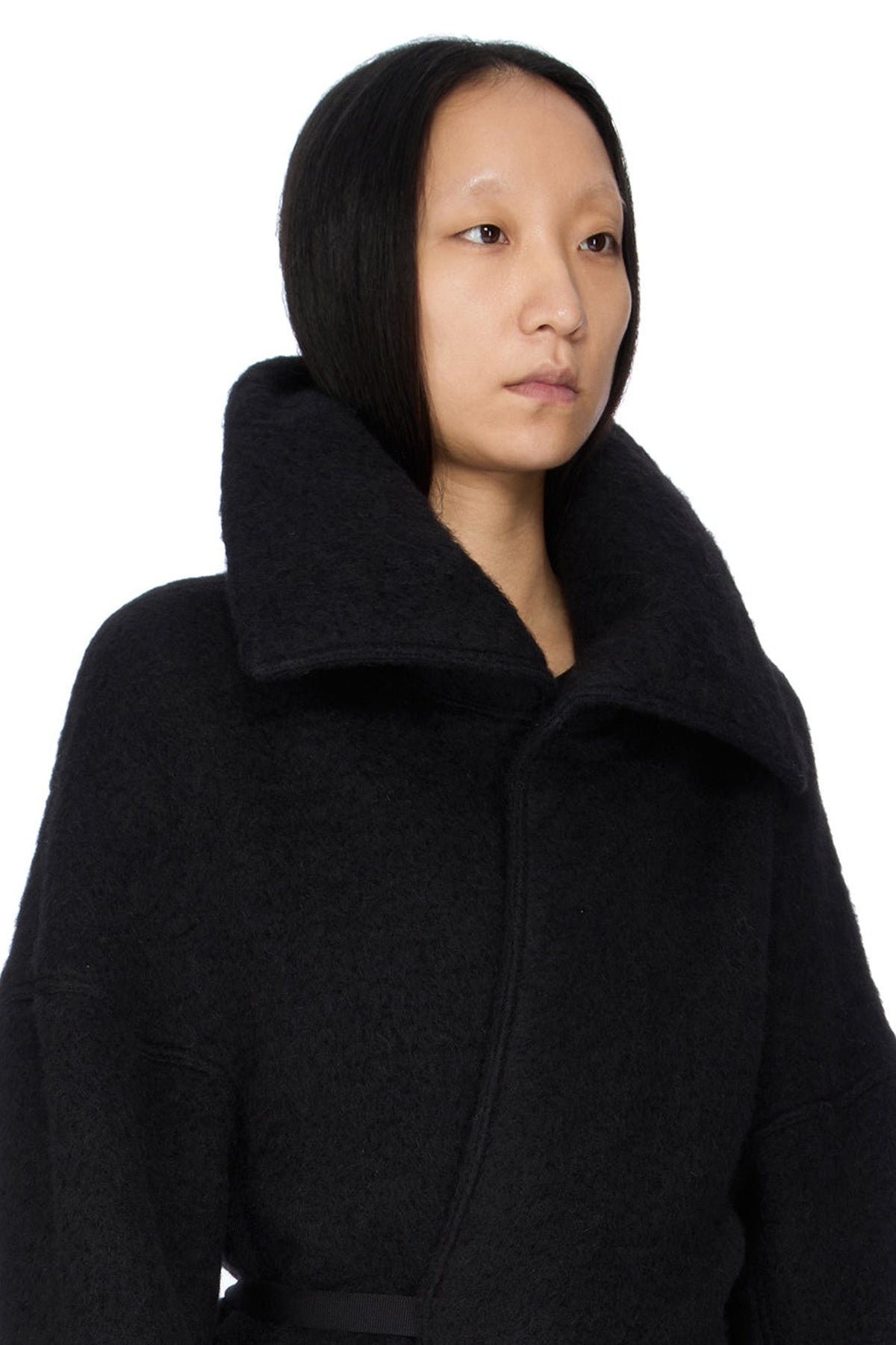Rick Owens | Dracucollar Belted Coat