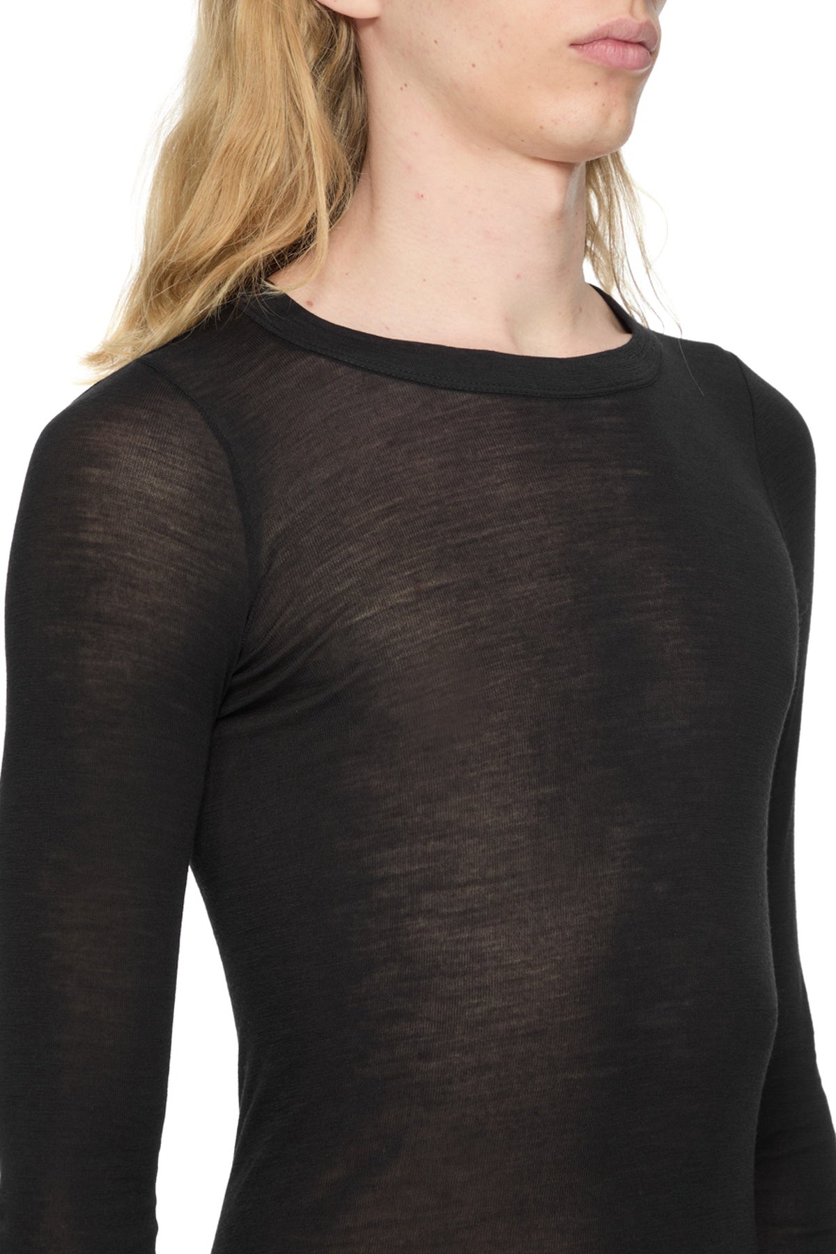 Rick Owens | Rib Long Sleeve Tee
