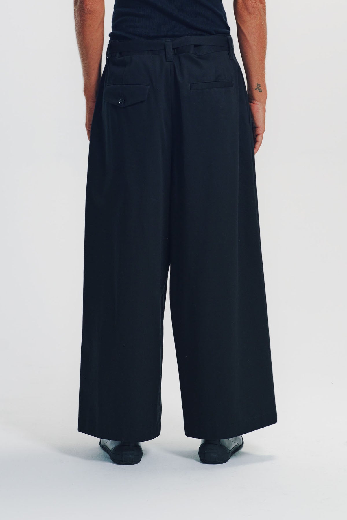 ANN DEMEULEMEESTER | Jorge Wide Belted Pant