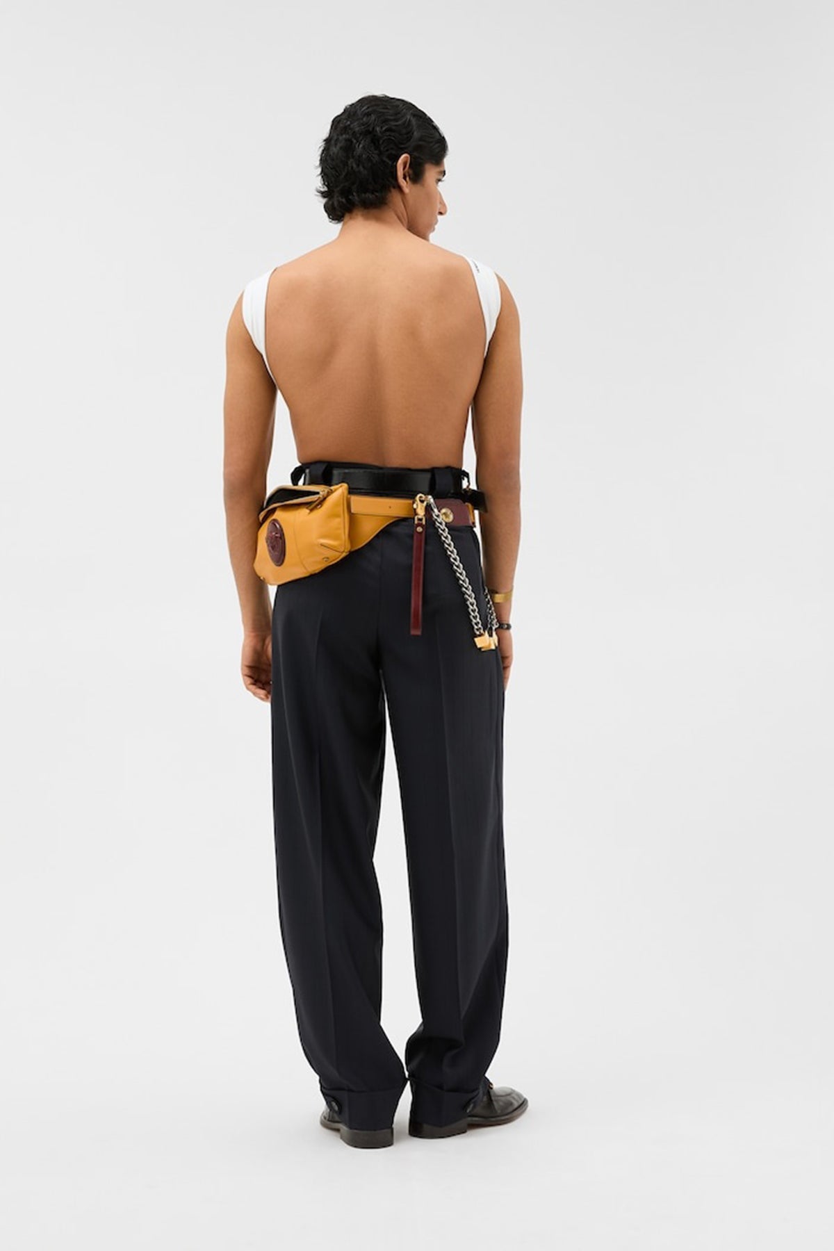 VERSACE | PINSTRIPE TROUSERS