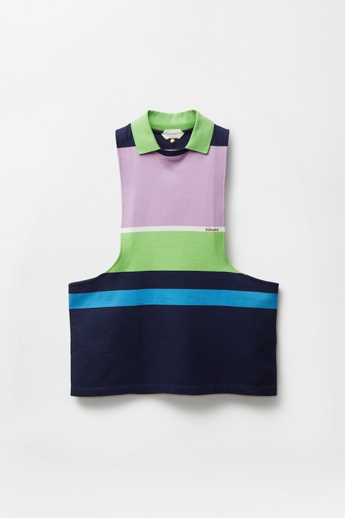 VERSACE | STRIPED TANK TOP