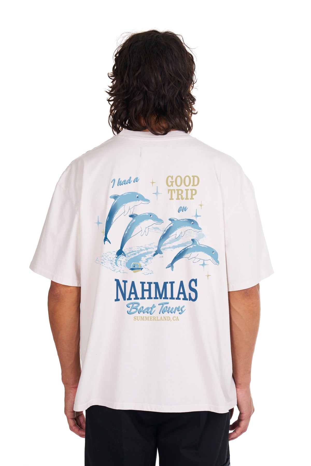 NAHMIAS | BOAT TOURS BOXY T-SHIRT
