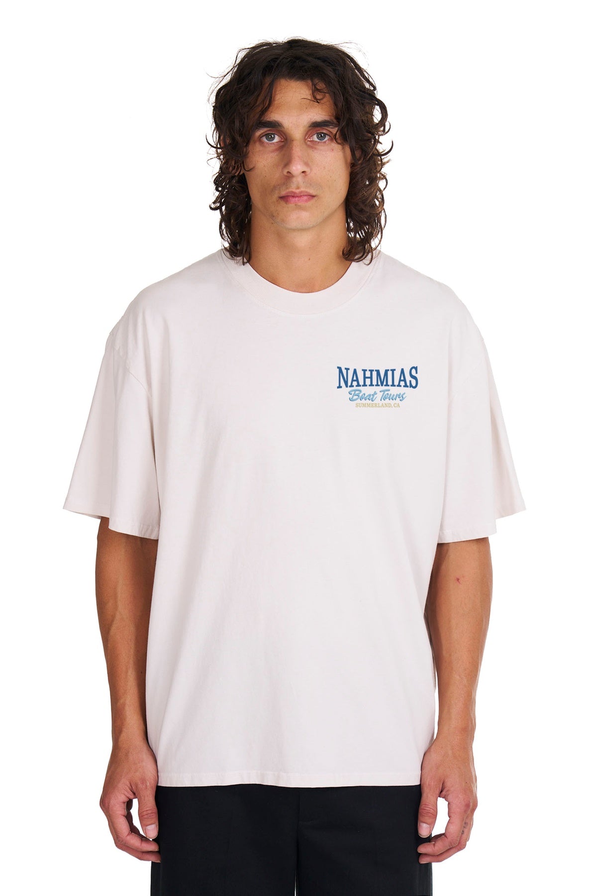 NAHMIAS | BOAT TOURS BOXY T-SHIRT