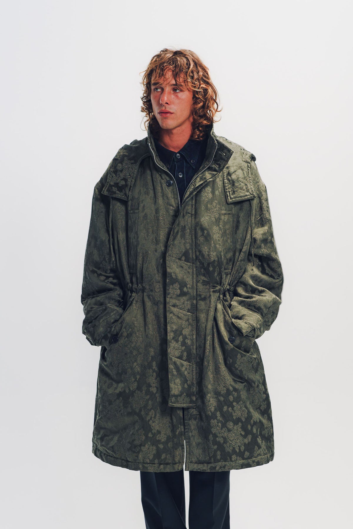DRIES VAN NOTEN | Floral Jacquard Coat