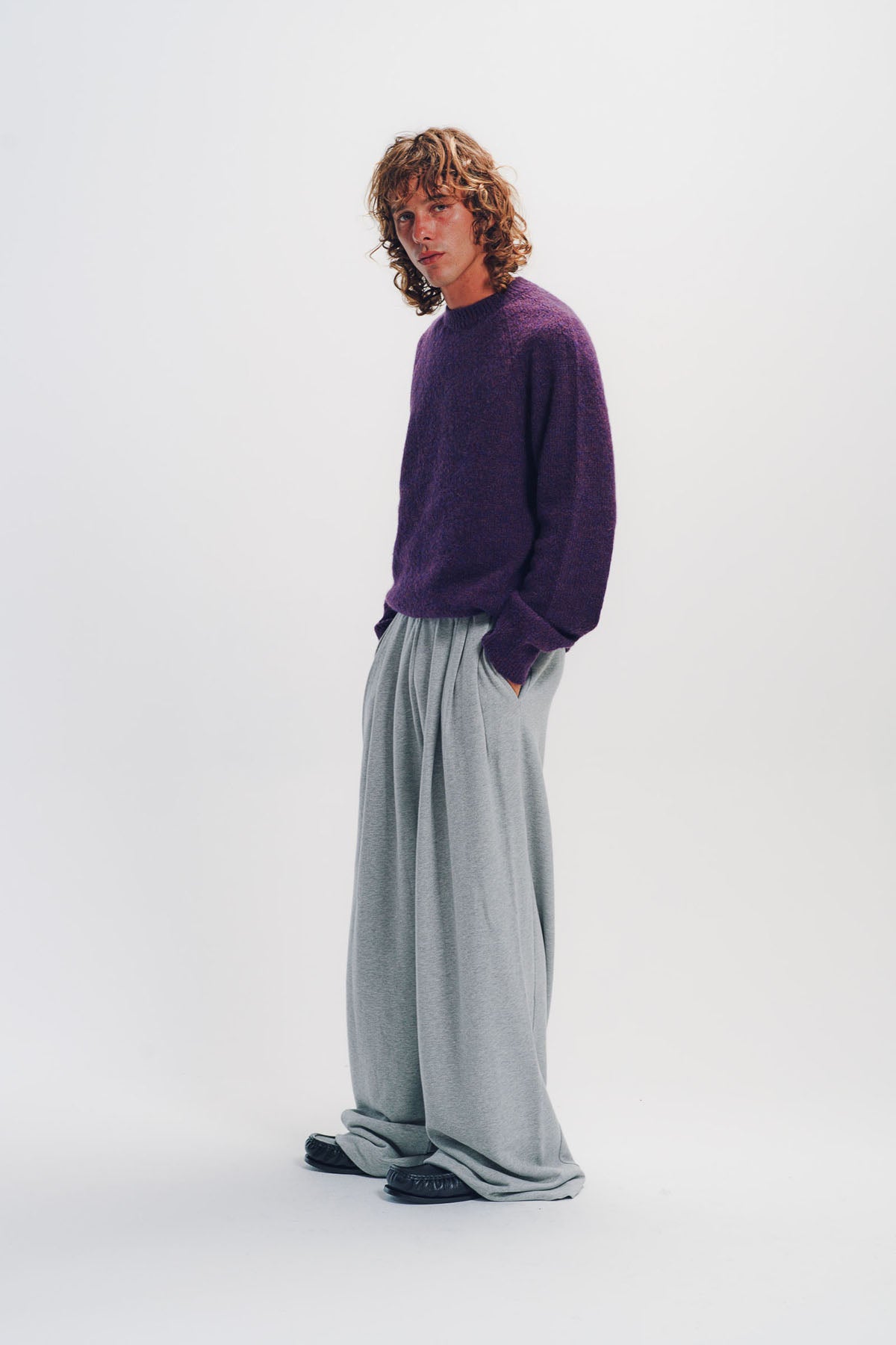 DRIES VAN NOTEN | Pleated Cotton Sweatpants