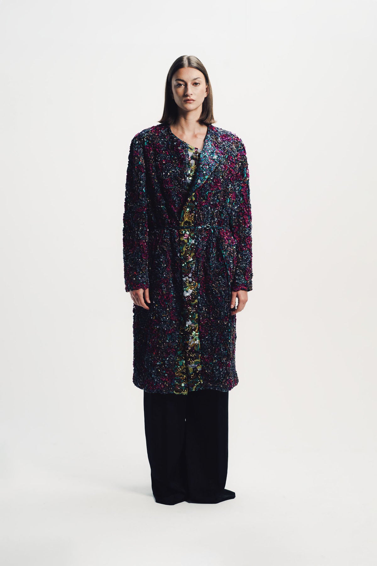 Dries Van Noten | Marbled Coat
