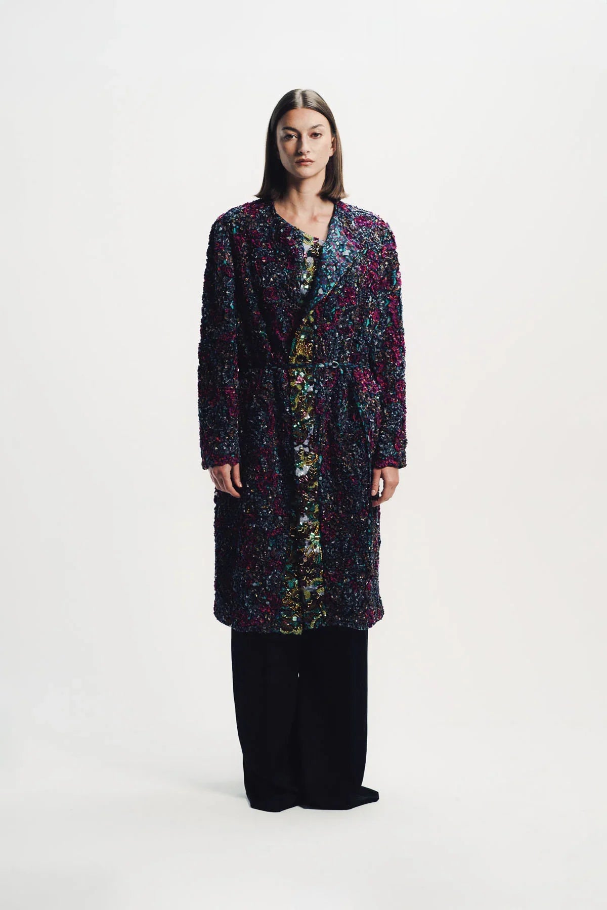 Dries Van Noten | Marbled Coat