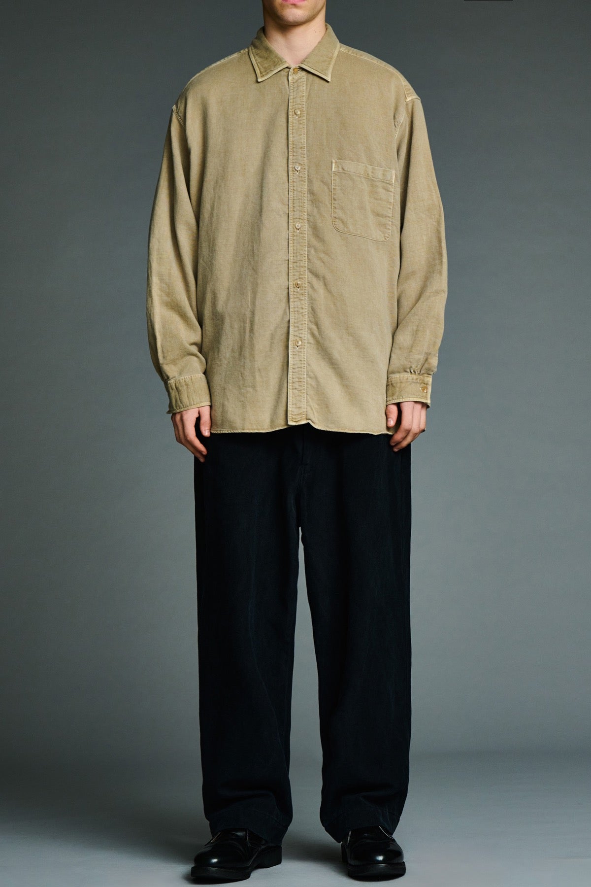 A.presse | Vintage Cotton Moleskin Shirt