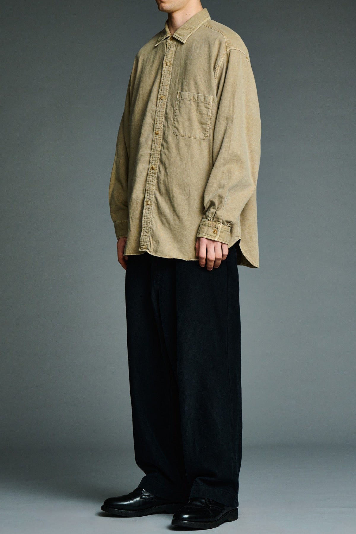 A.presse | Vintage Cotton Moleskin Shirt