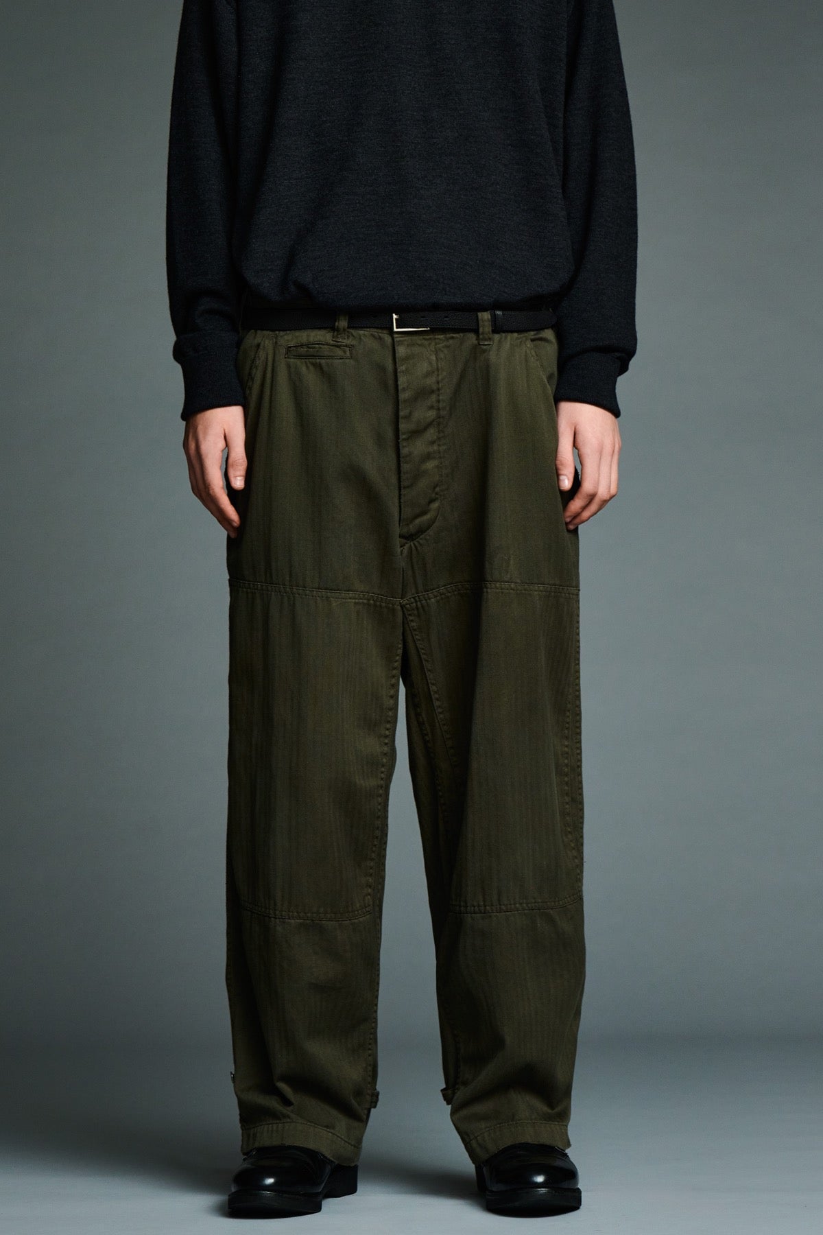 A.presse | Military Double Knee Trouser