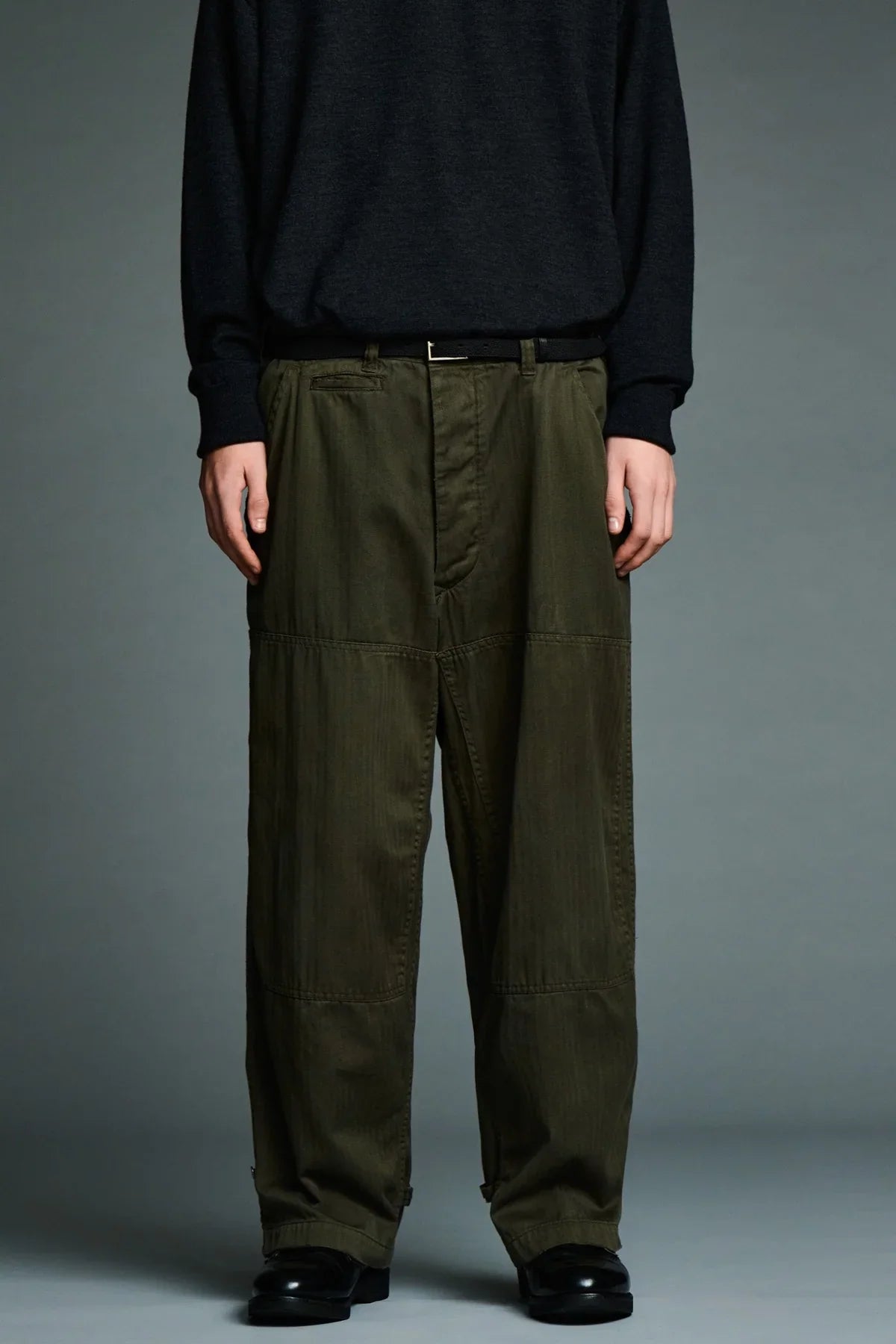 A.presse | Military Double Knee Trouser