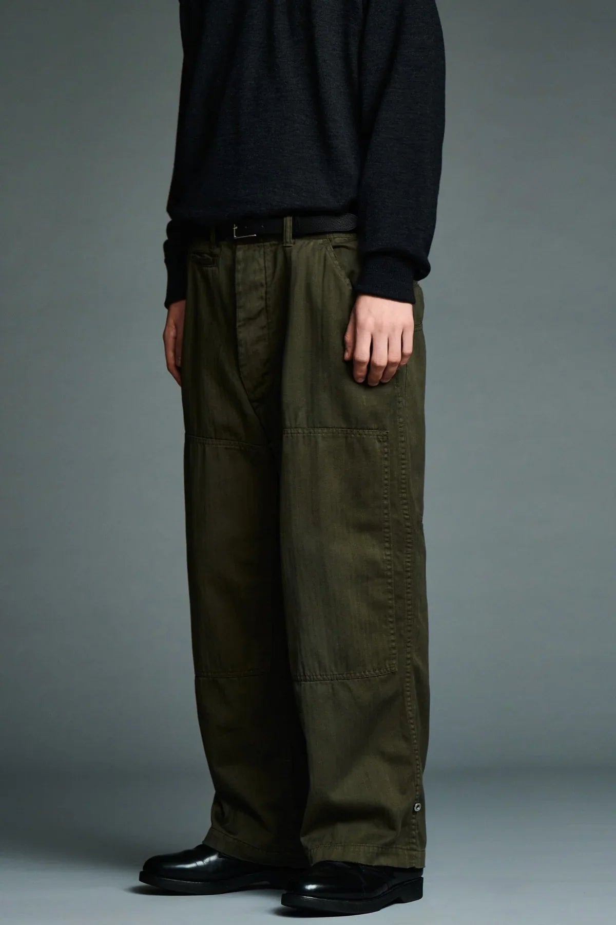 A.presse | Military Double Knee Trouser