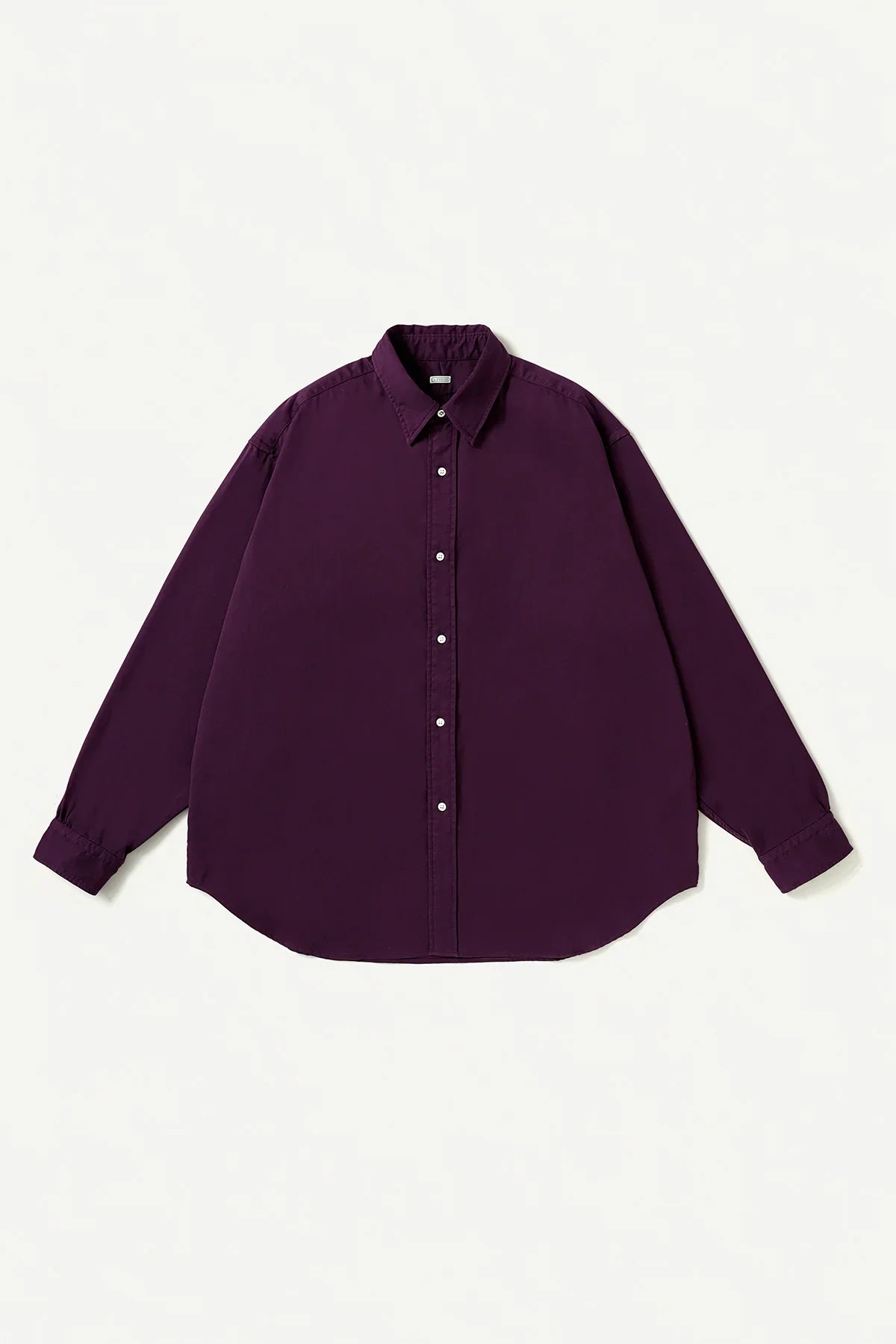 A.presse | Double Weave Twill Regular Collar Shirt