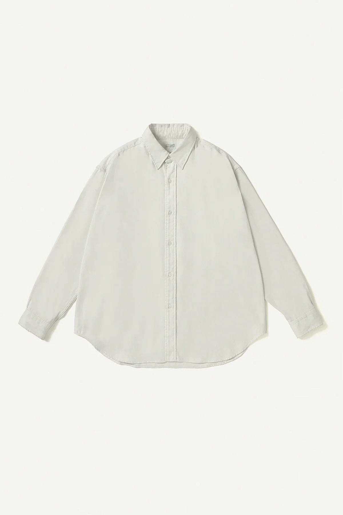 A.presse | Double Weave Twill Regular Collar Shirt