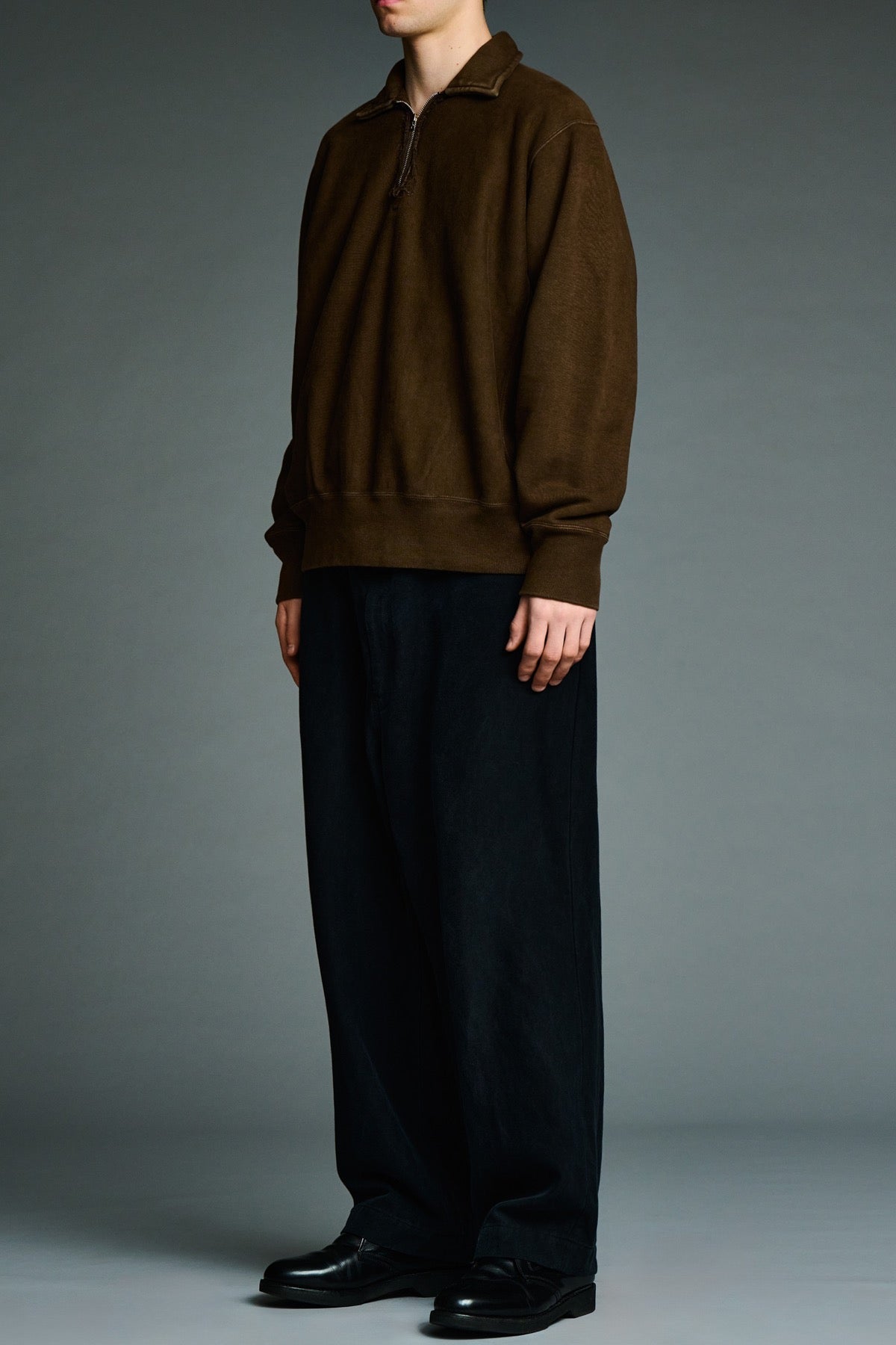 A.presse | Vintage Half ZIP Sweatshirt