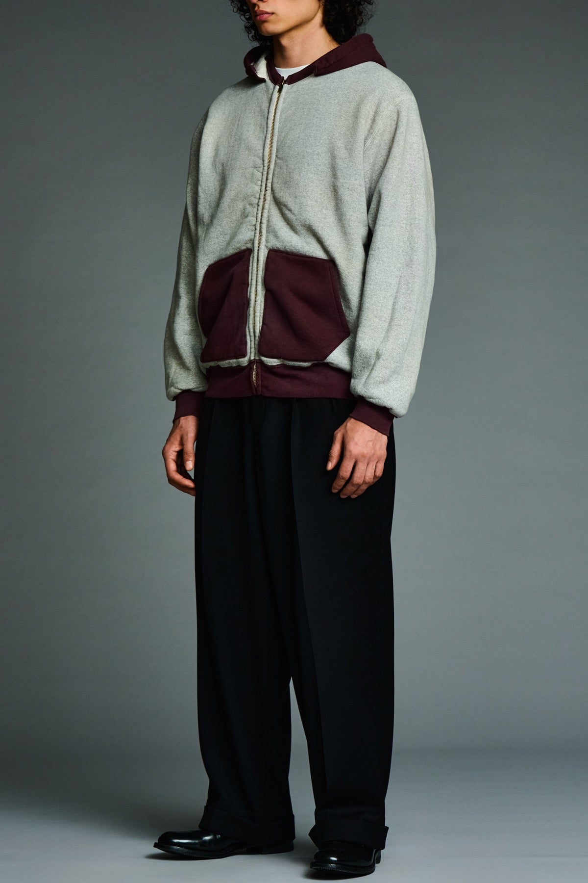A.presse | Vintage Attached Hood ZIP Parka