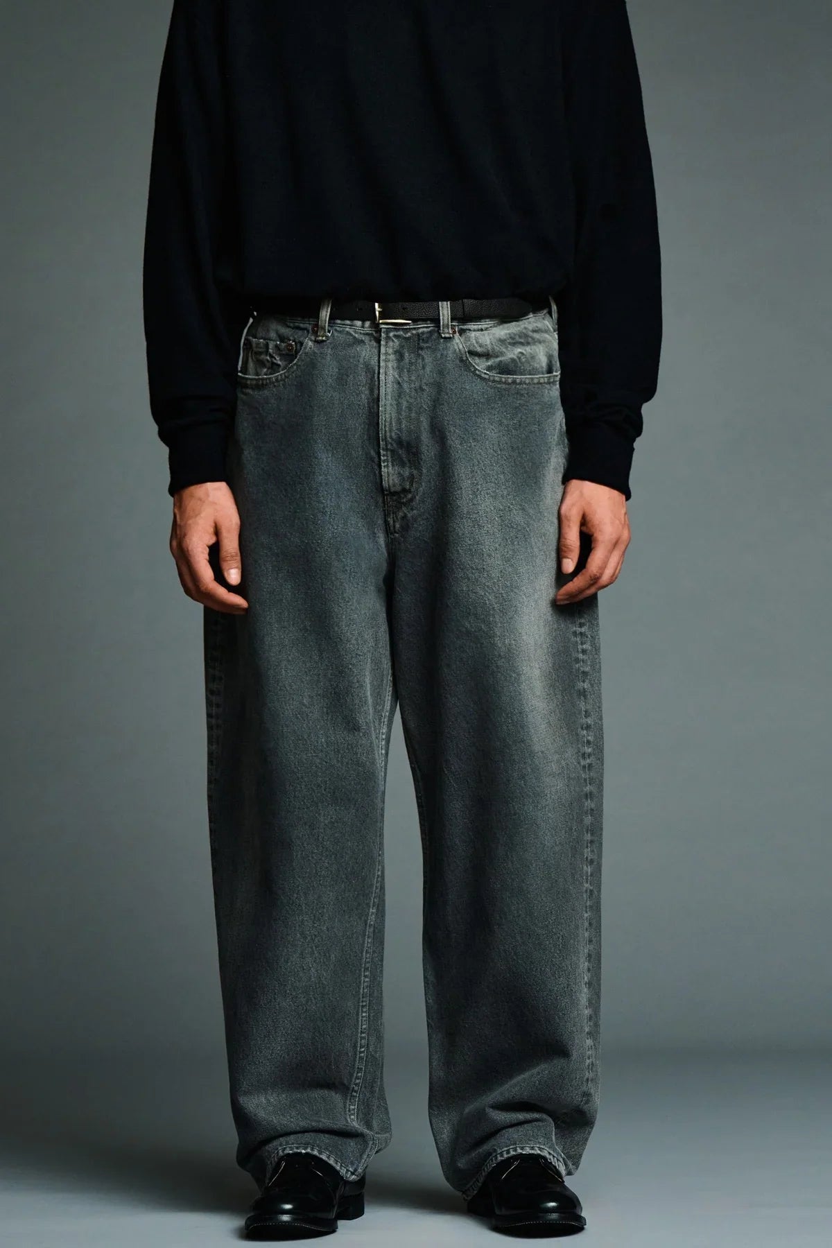 A.presse | Vintage Gray Denim Pant