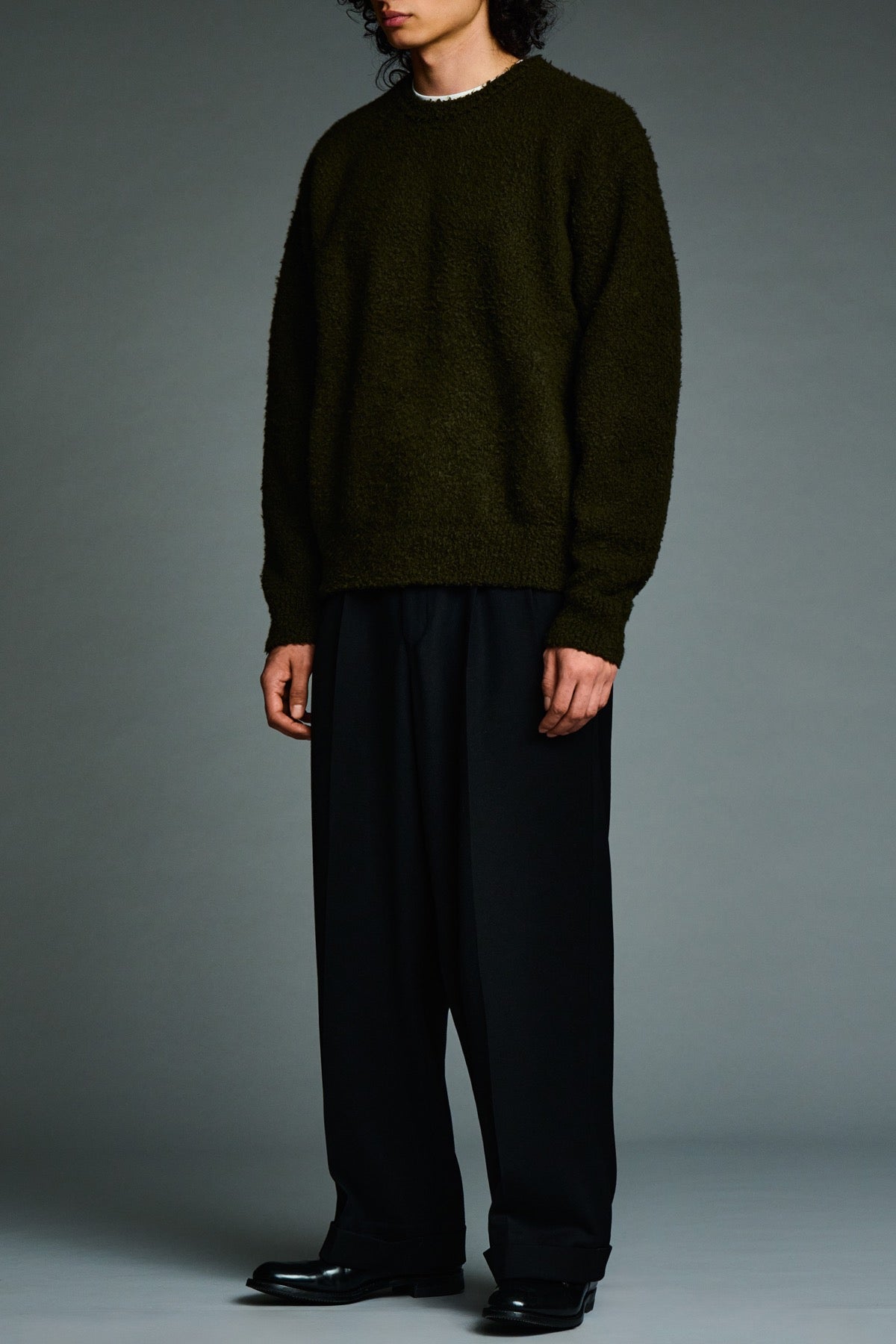 A.presse | Cashmere Mole Yarn Pullover Sweater