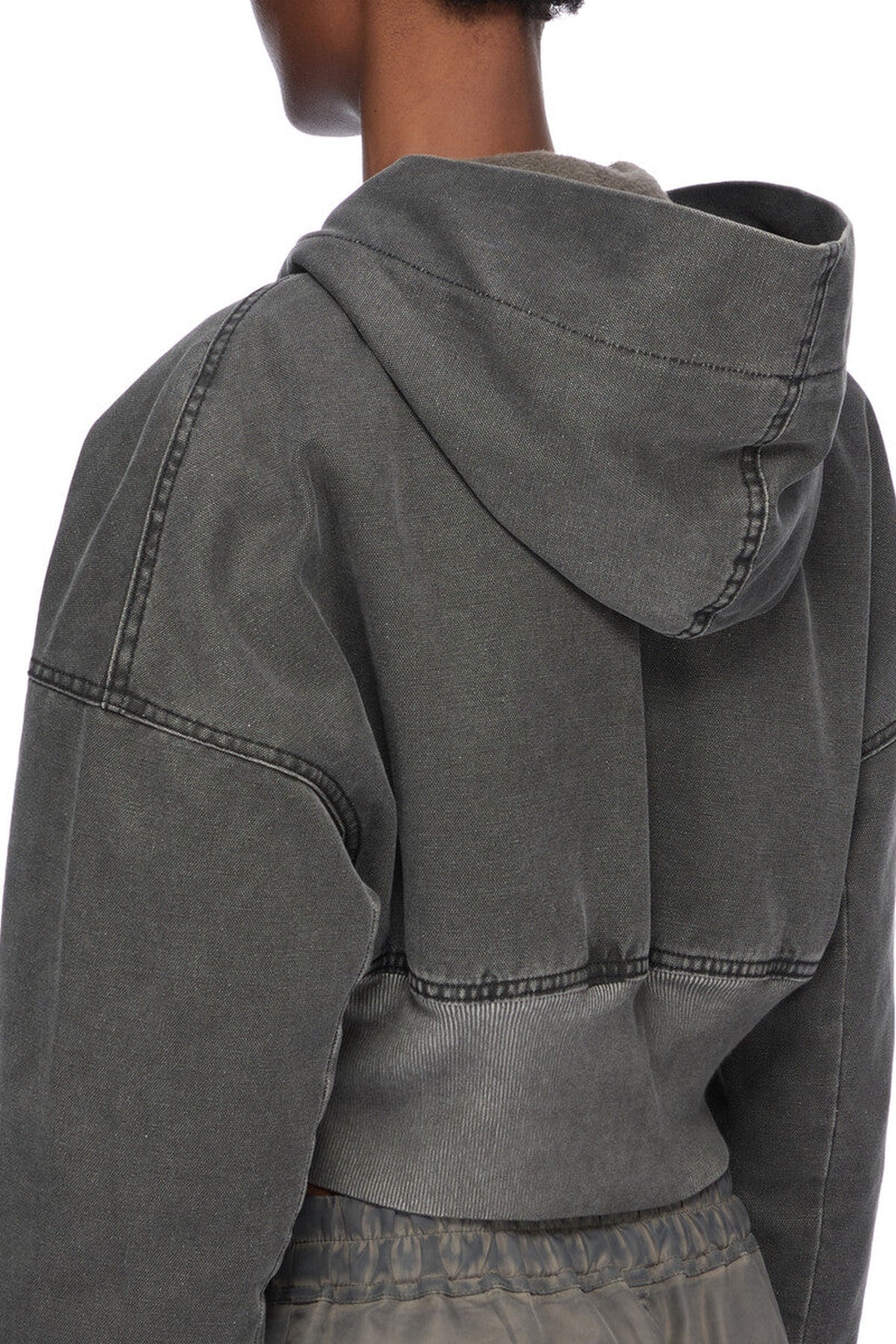 Rick Owens DRKSHDW | Hood Crop Flight Jacket