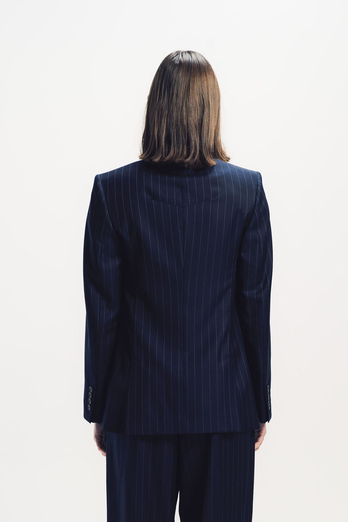 Givenchy | Double-breasted Striped Jacket in Wool