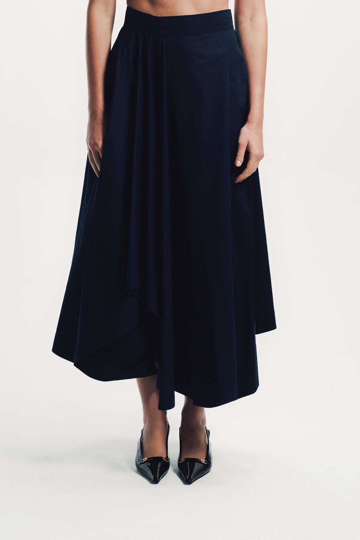 Givenchy | Asymmetric Long Skirt