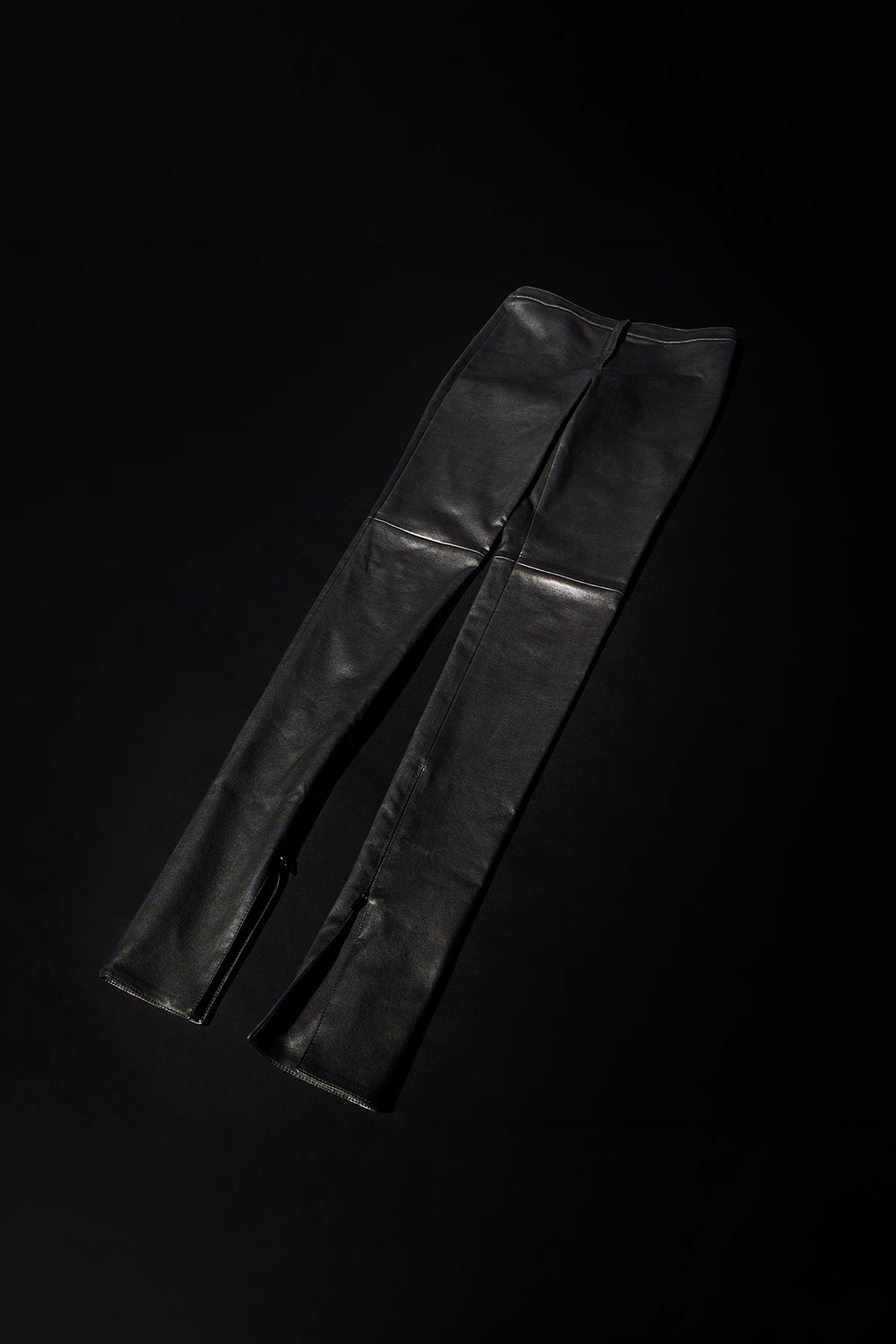 GUCCI | Light stretch leather skinny pants