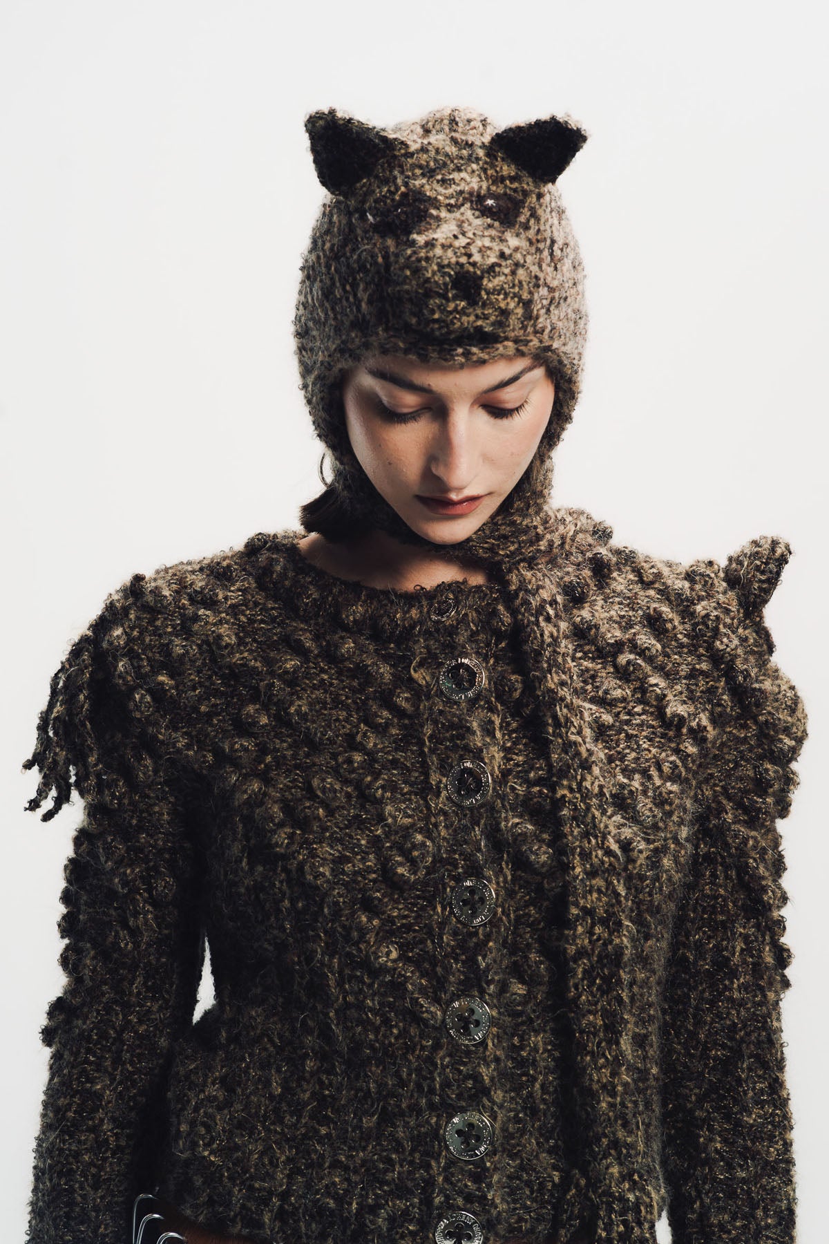 Chopova Lowena | Puppy Knit Bonnet