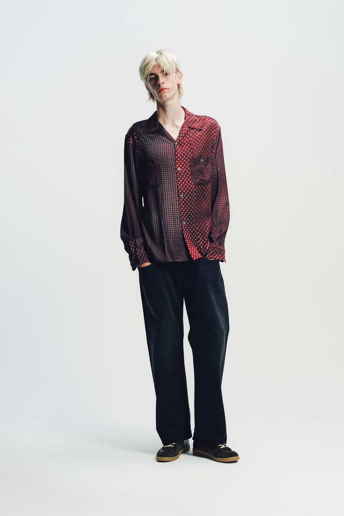 Maison Margiela | Paisley Long Sleeve Shirt