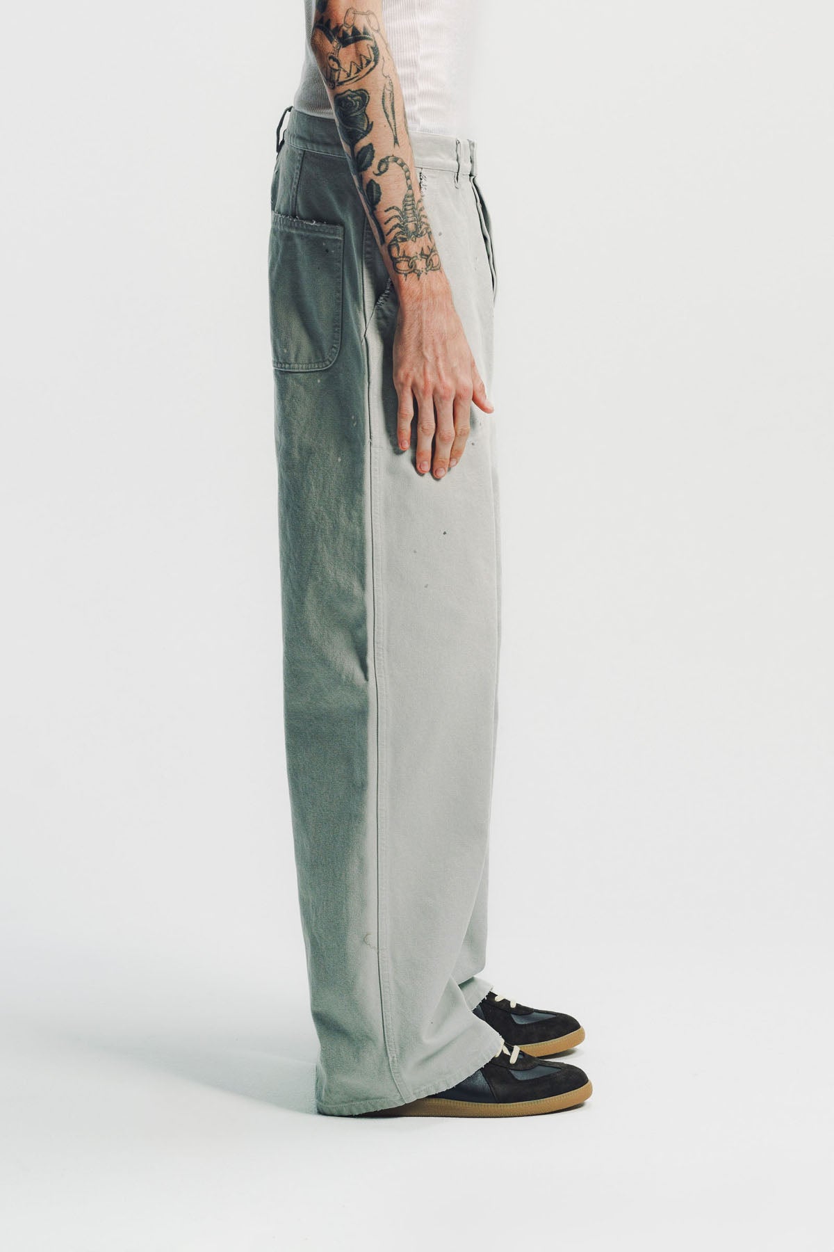 Maison Margiela | Double-dyed Workwear Trousers