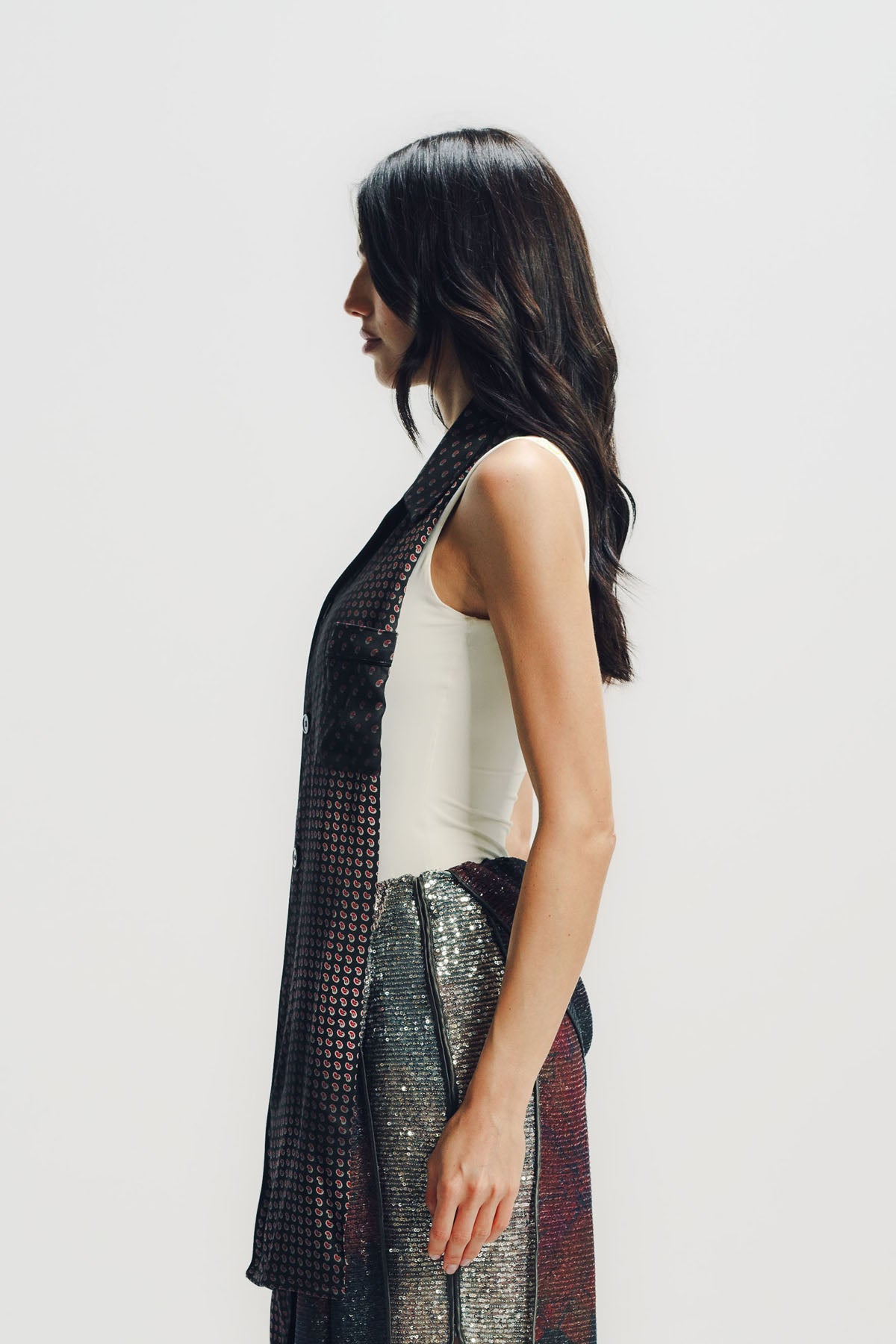 Maison Margiela | Paisley Shirting Scarf
