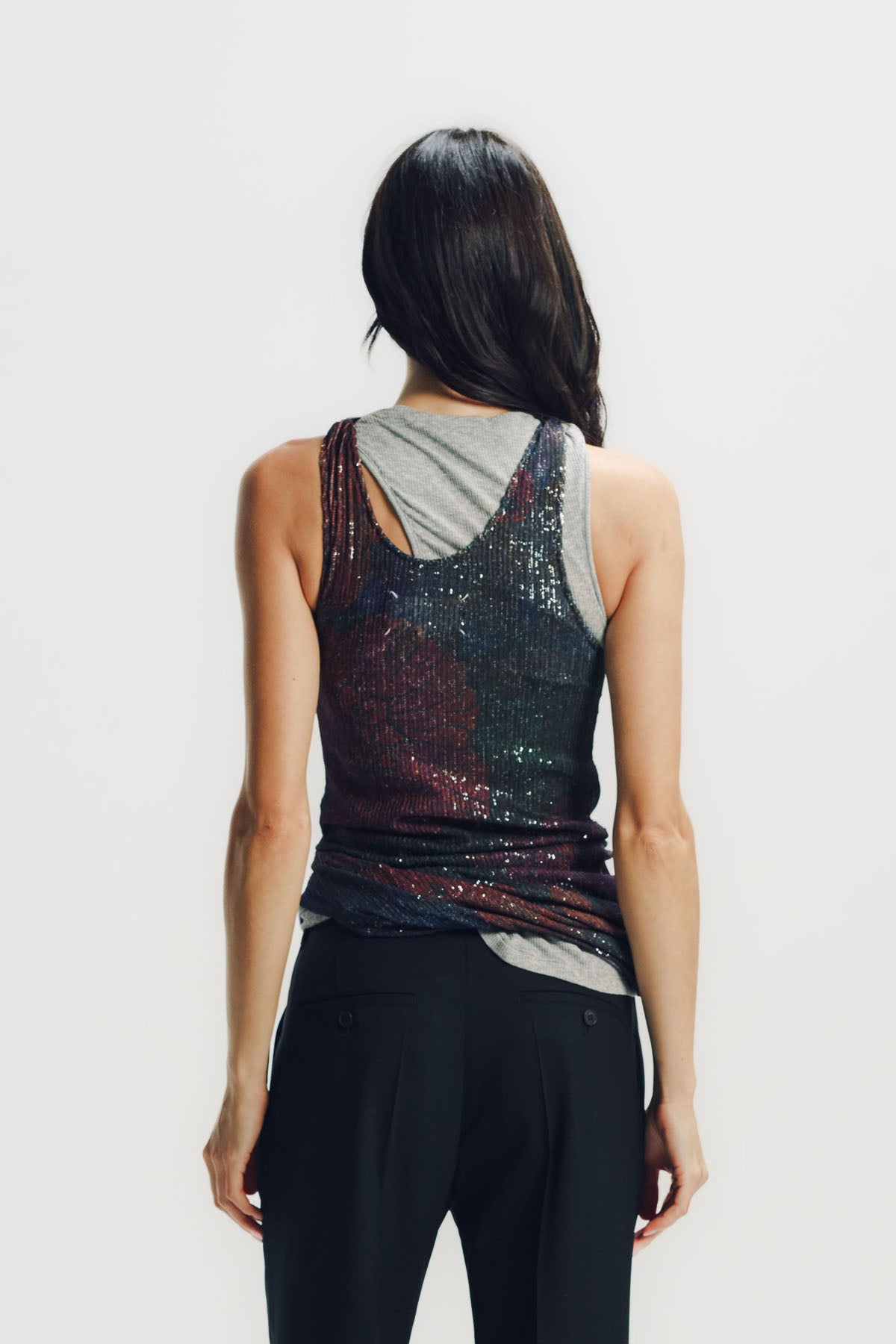 Maison Margiela | Sequin Draped Top