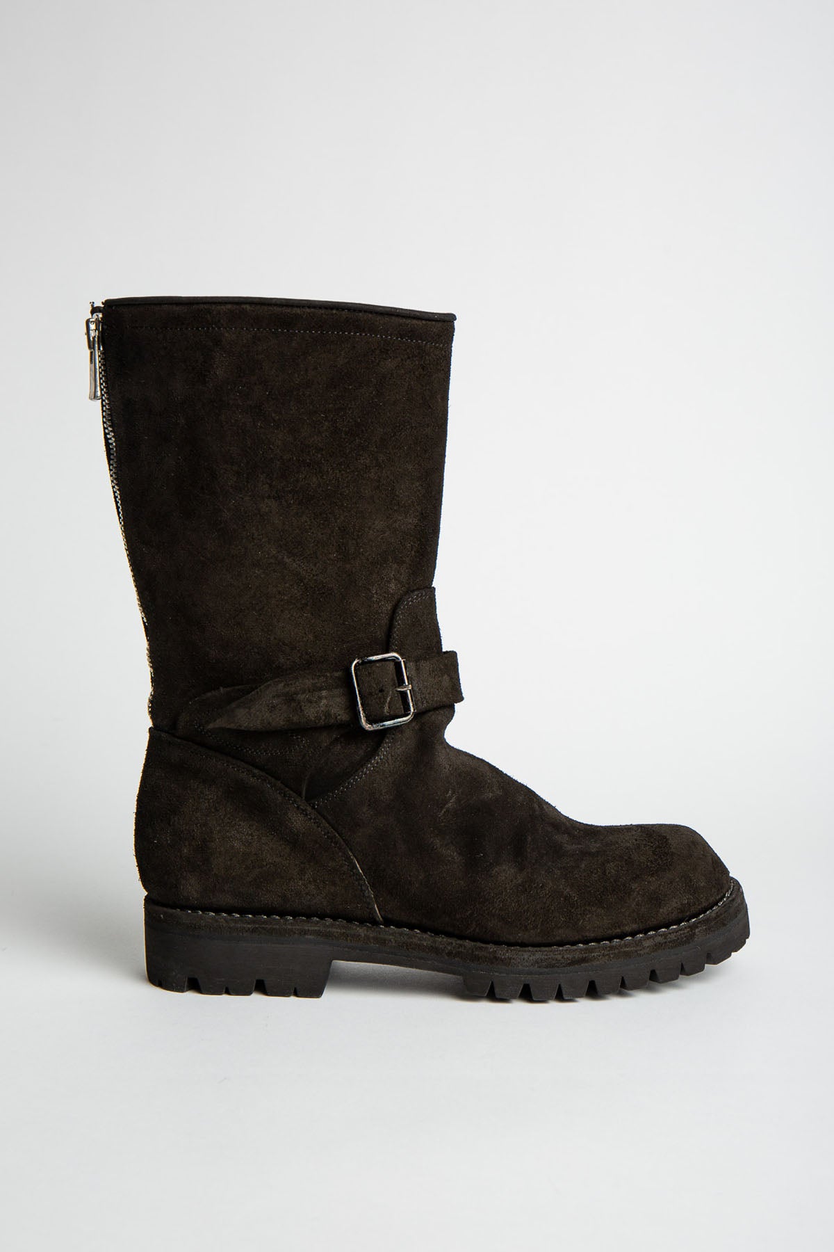 Guidi | Maxfield Engineer Boots in Black