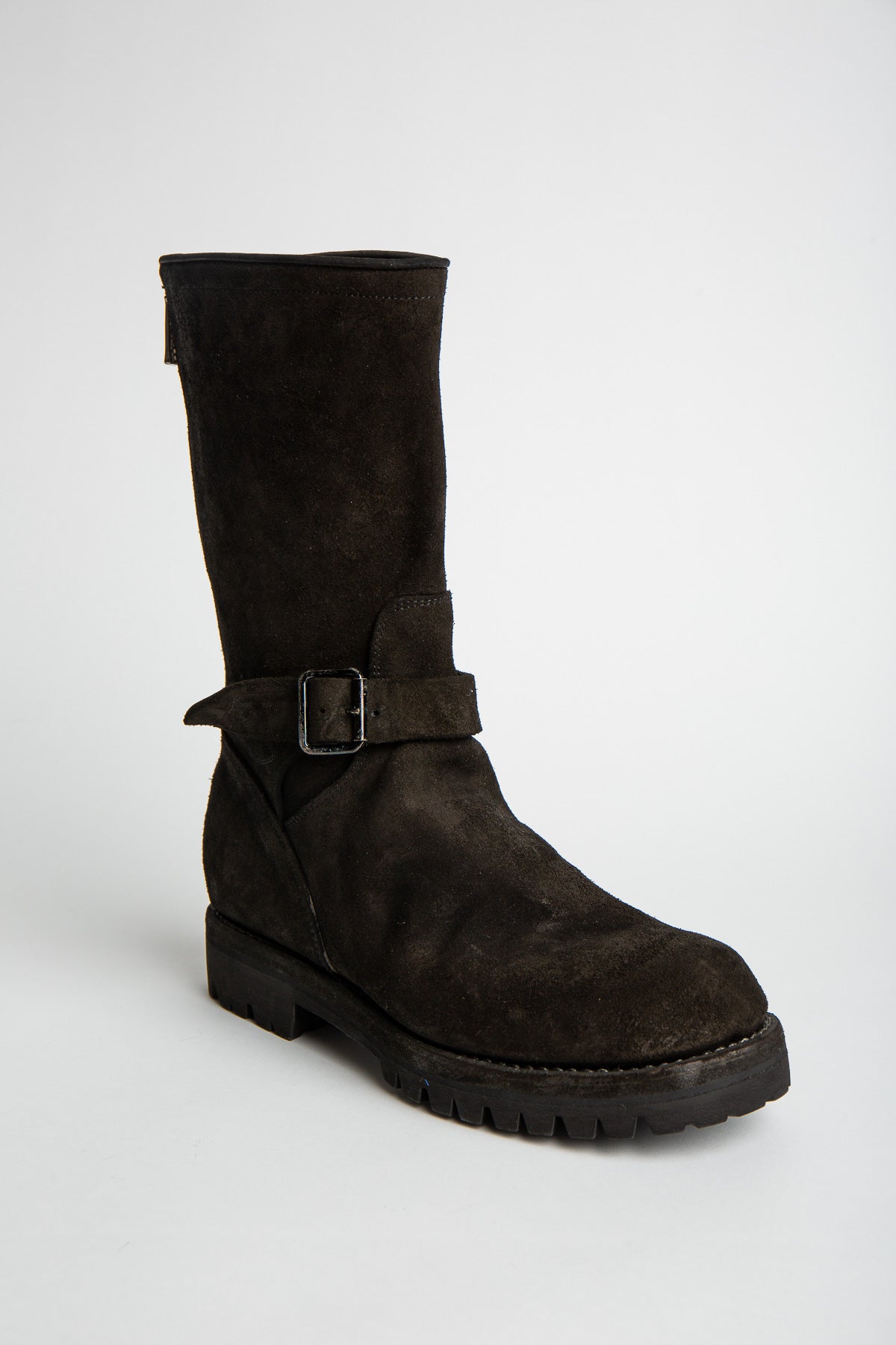 Guidi | Maxfield Engineer Boots in Black