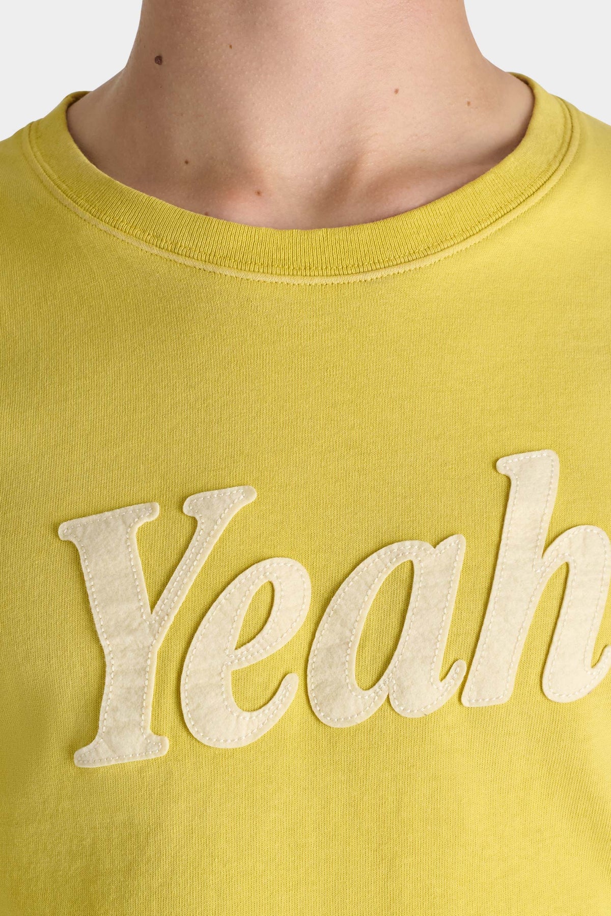HUSBANDS | Graphic T-Shirt In Sunflower Cotton Jersey