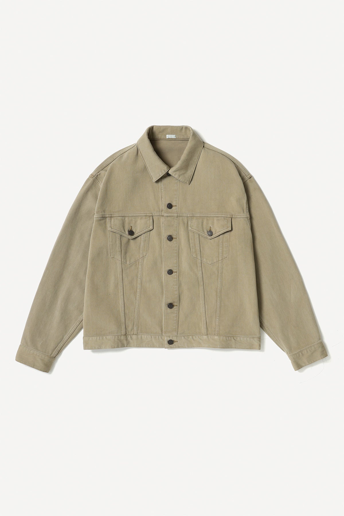 A.PRESSE | WASHED SILK COTTON PIQUE 3RD TYPE JACKET