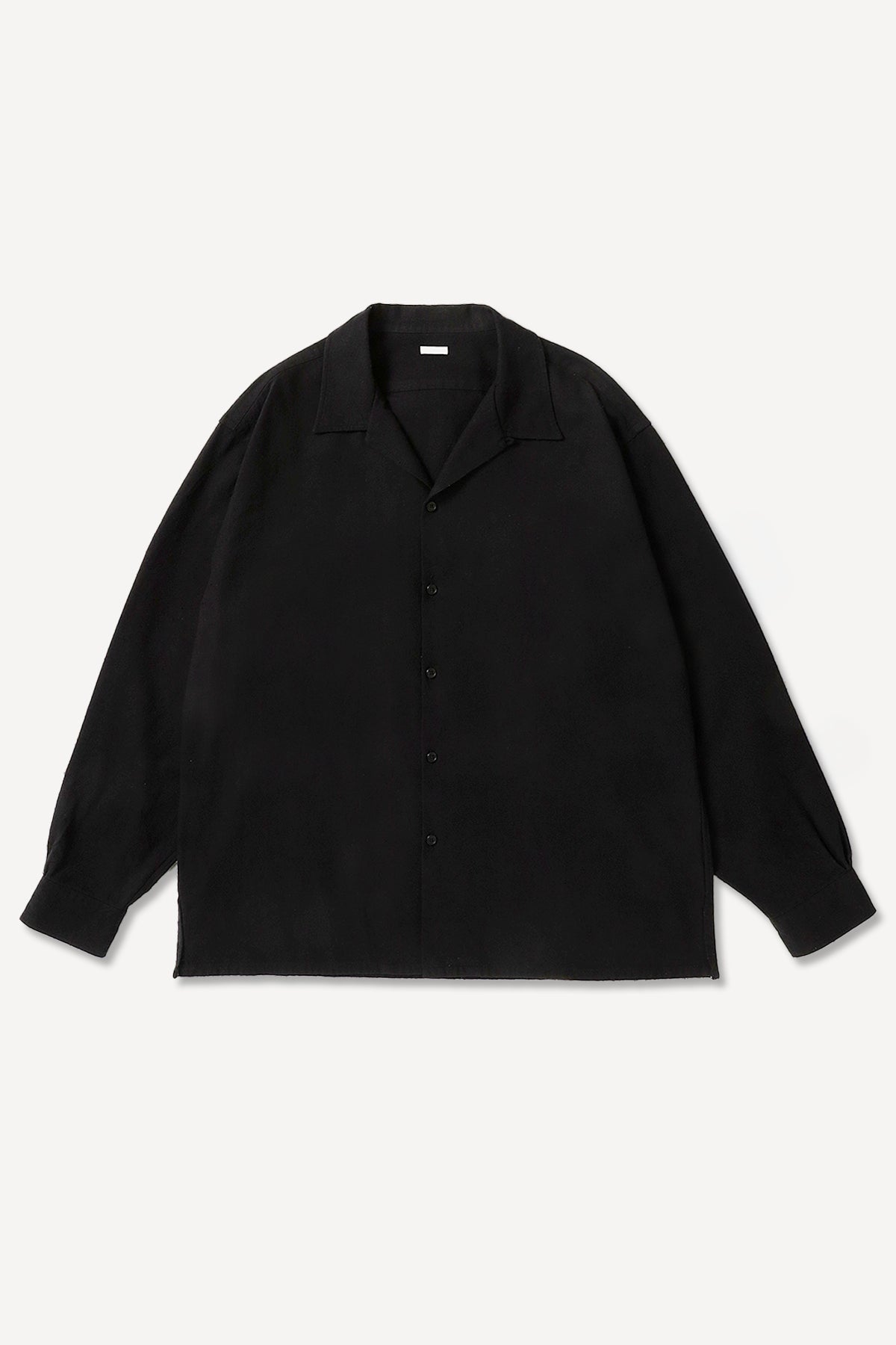 A.PRESSE | SILK NEP LOOP COLLAR SHIRT