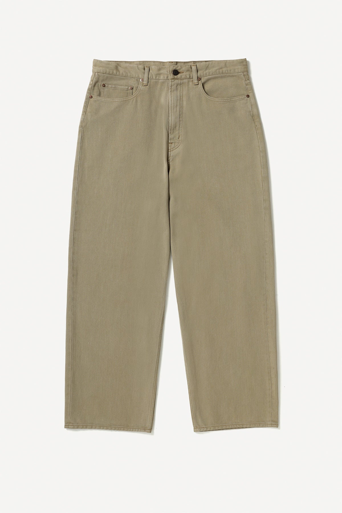 A.PRESSE | WASHED SILK COTTON PIQUE PANTS