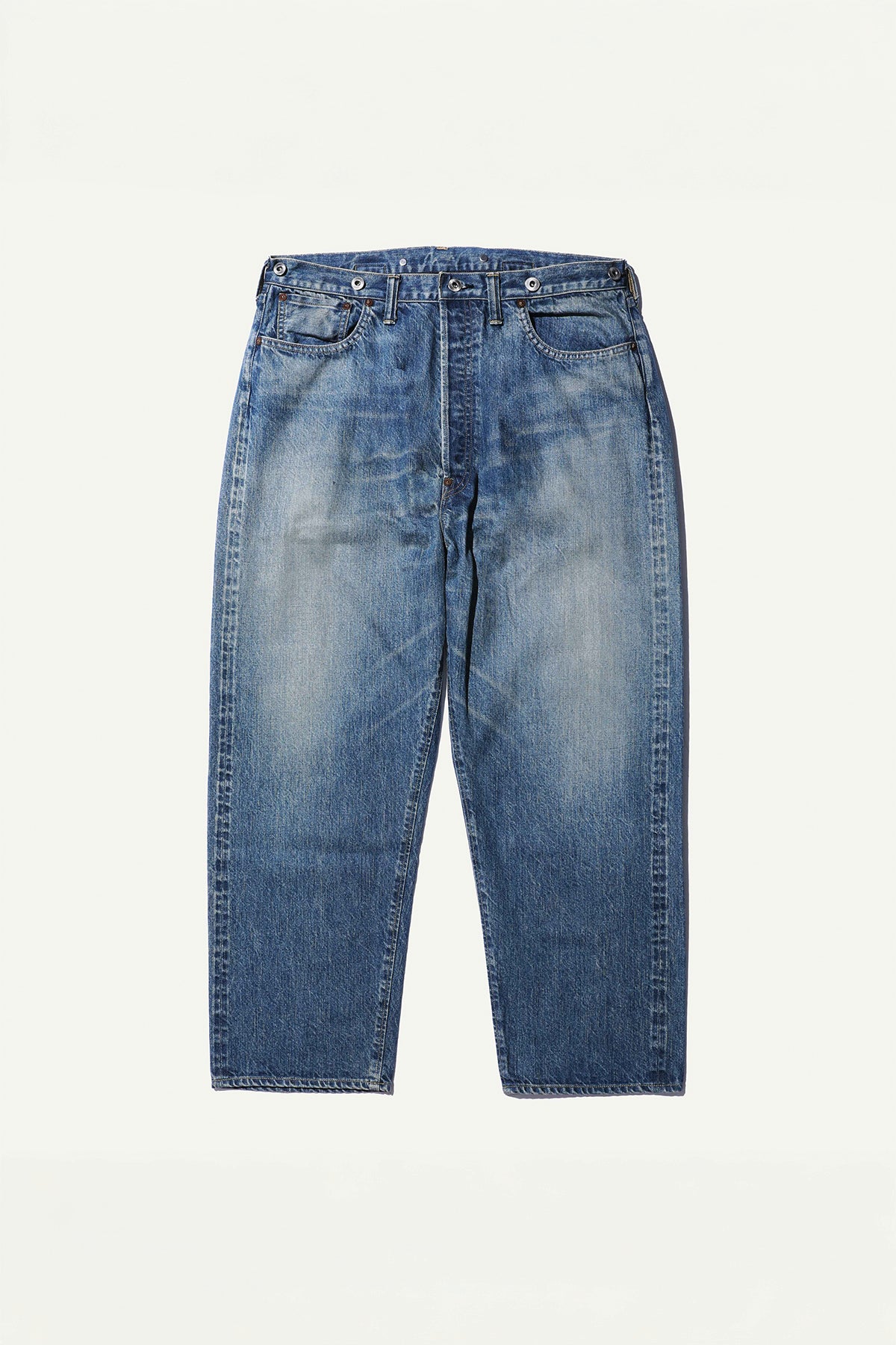 A.PRESSE | NO.22 WASHED WIDE DENIM PANTS