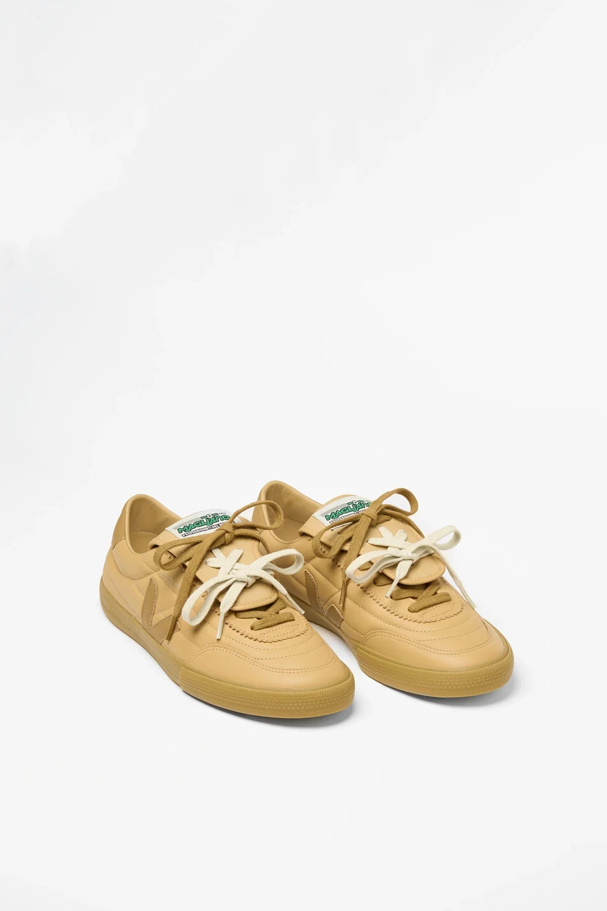 VEJA x Magliano | Panenka Leather Sneakers in Taffy