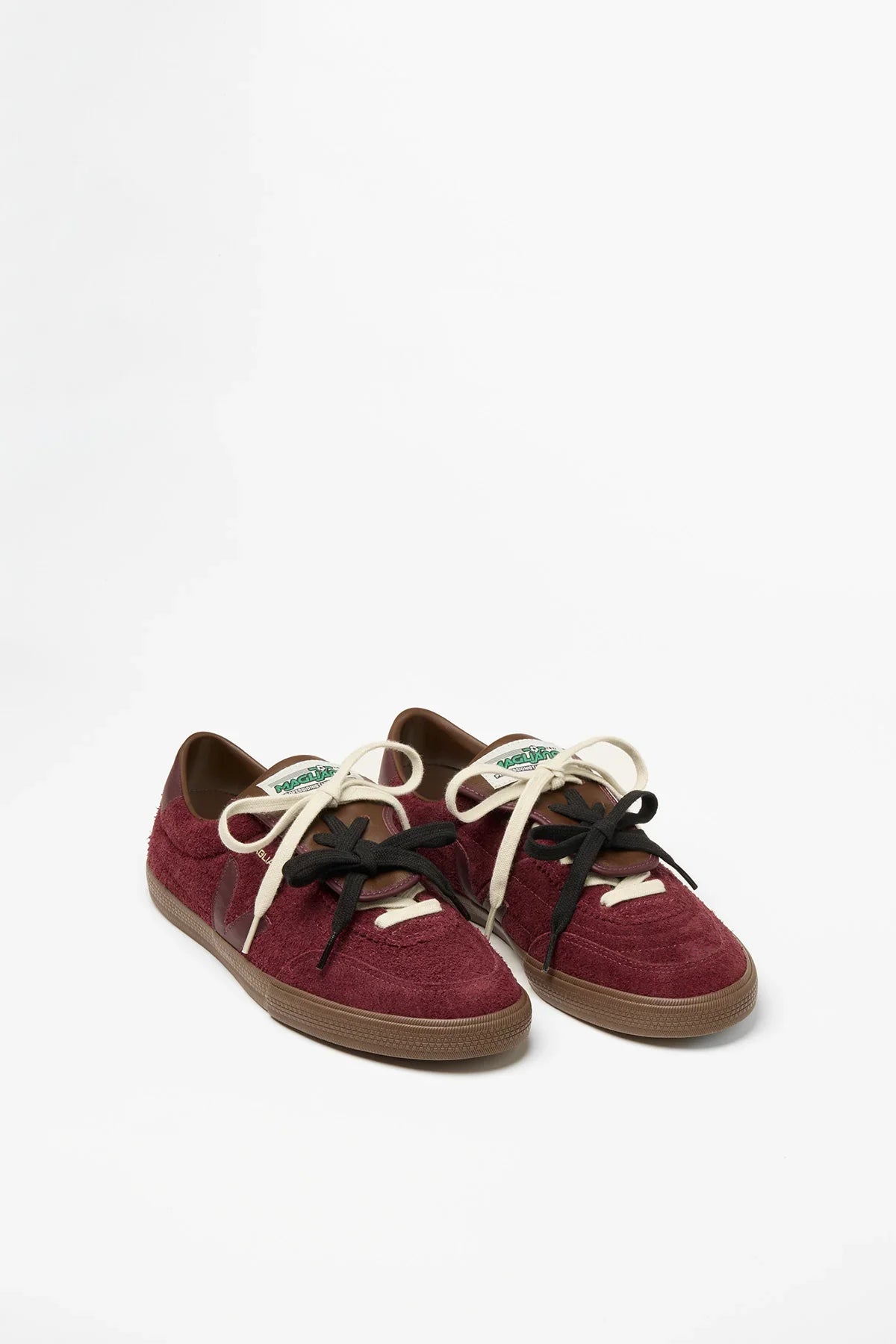 VEJA x Magliano | Panenka Suede Sneakers in Amarante
