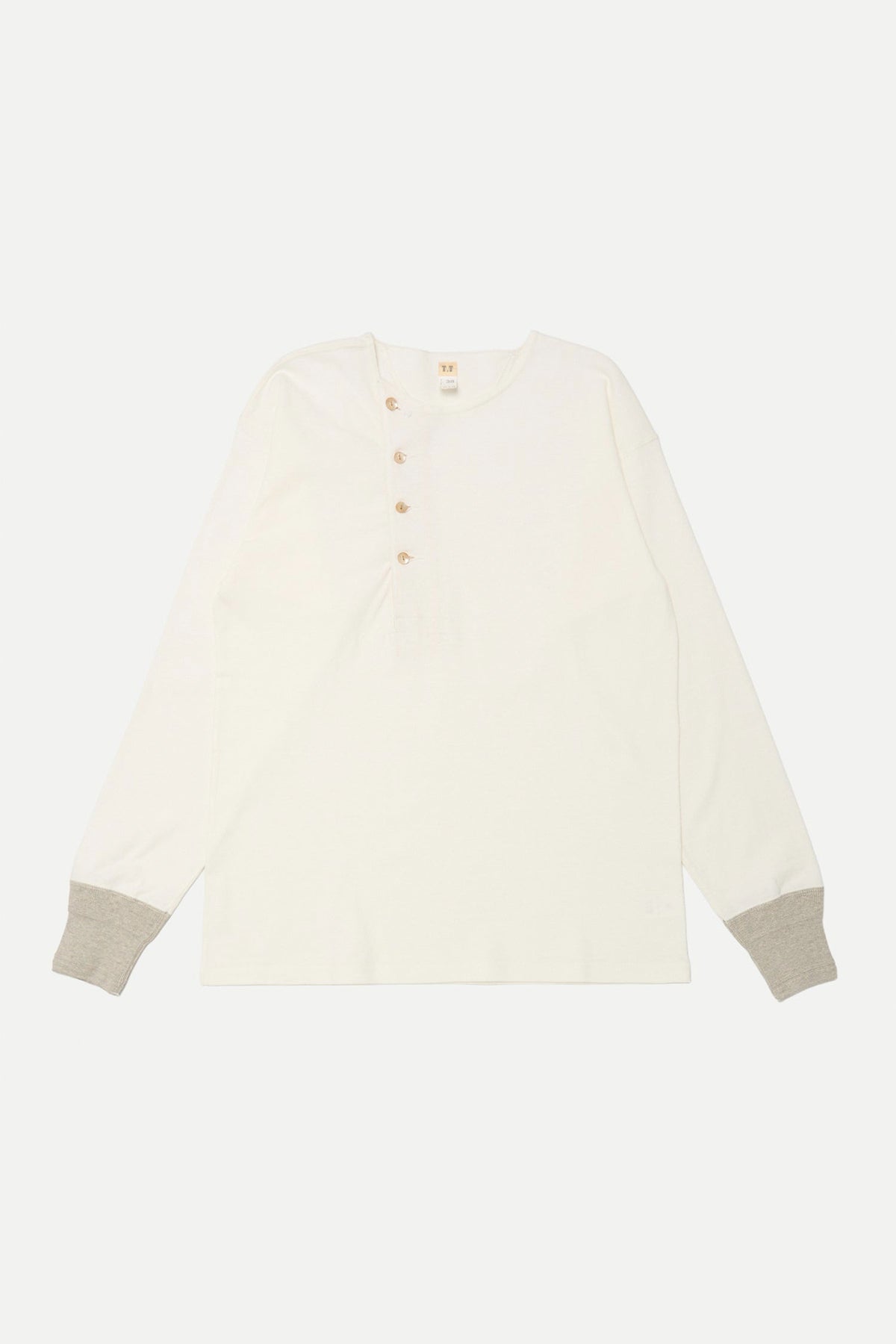 TAIGA TAKAHASHI | Lot.618 Side Henley Neck Shirt