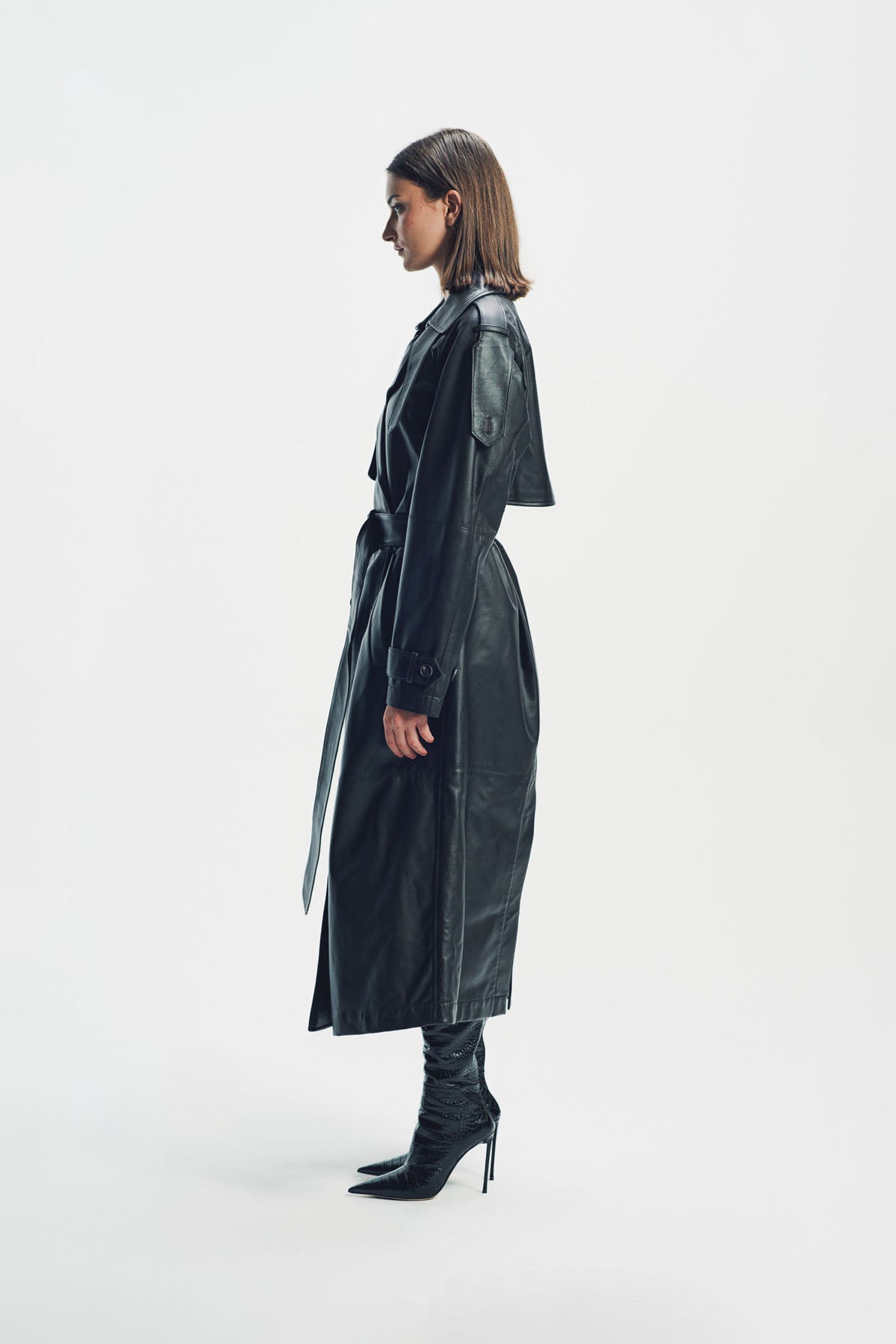 Auter | Italian Leather Trench