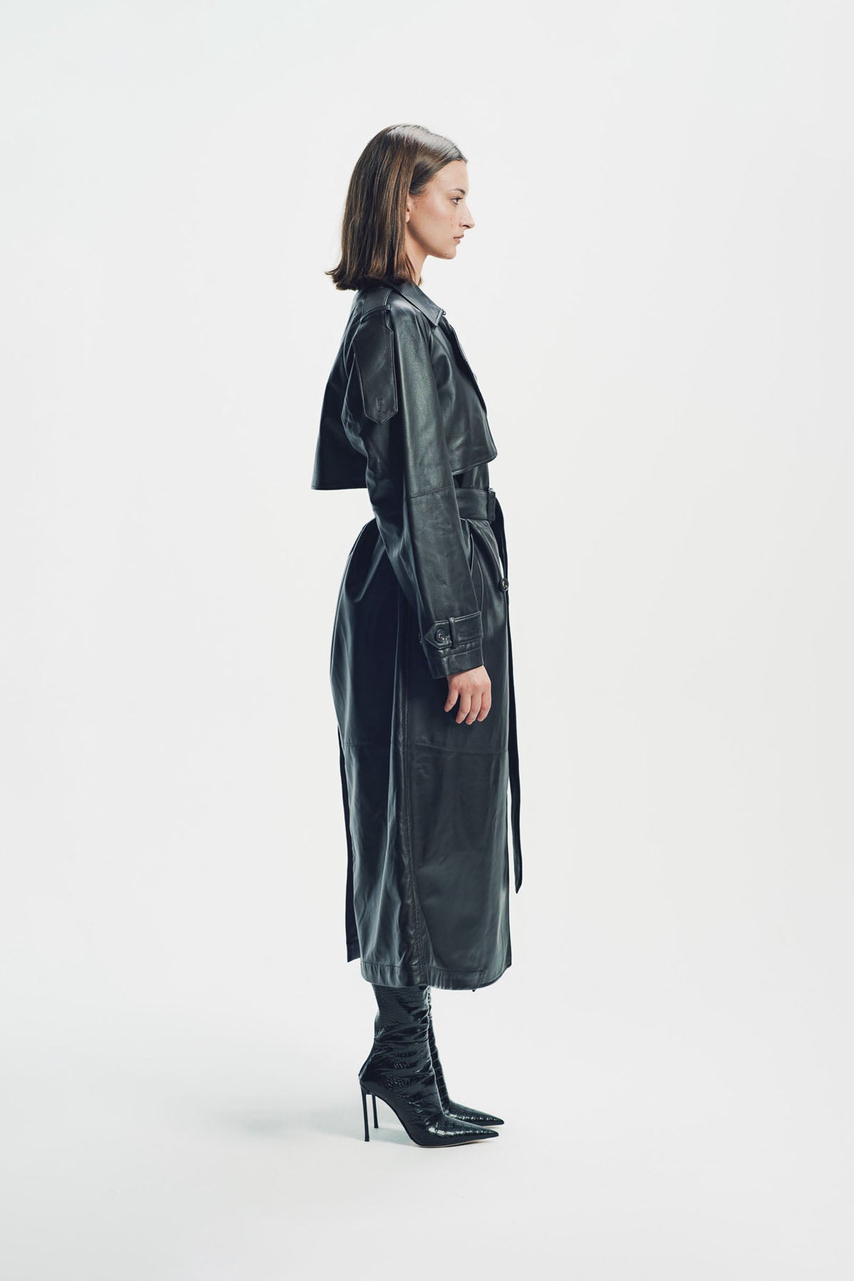 Auter | Italian Leather Trench