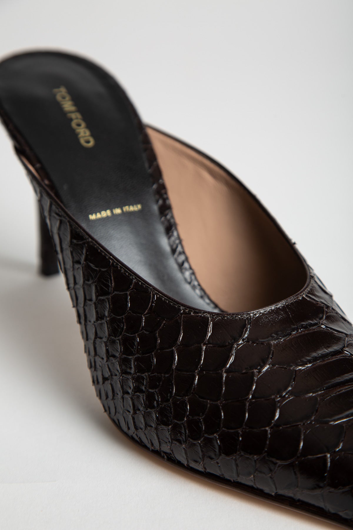 Tom Ford | Printed Python Mules