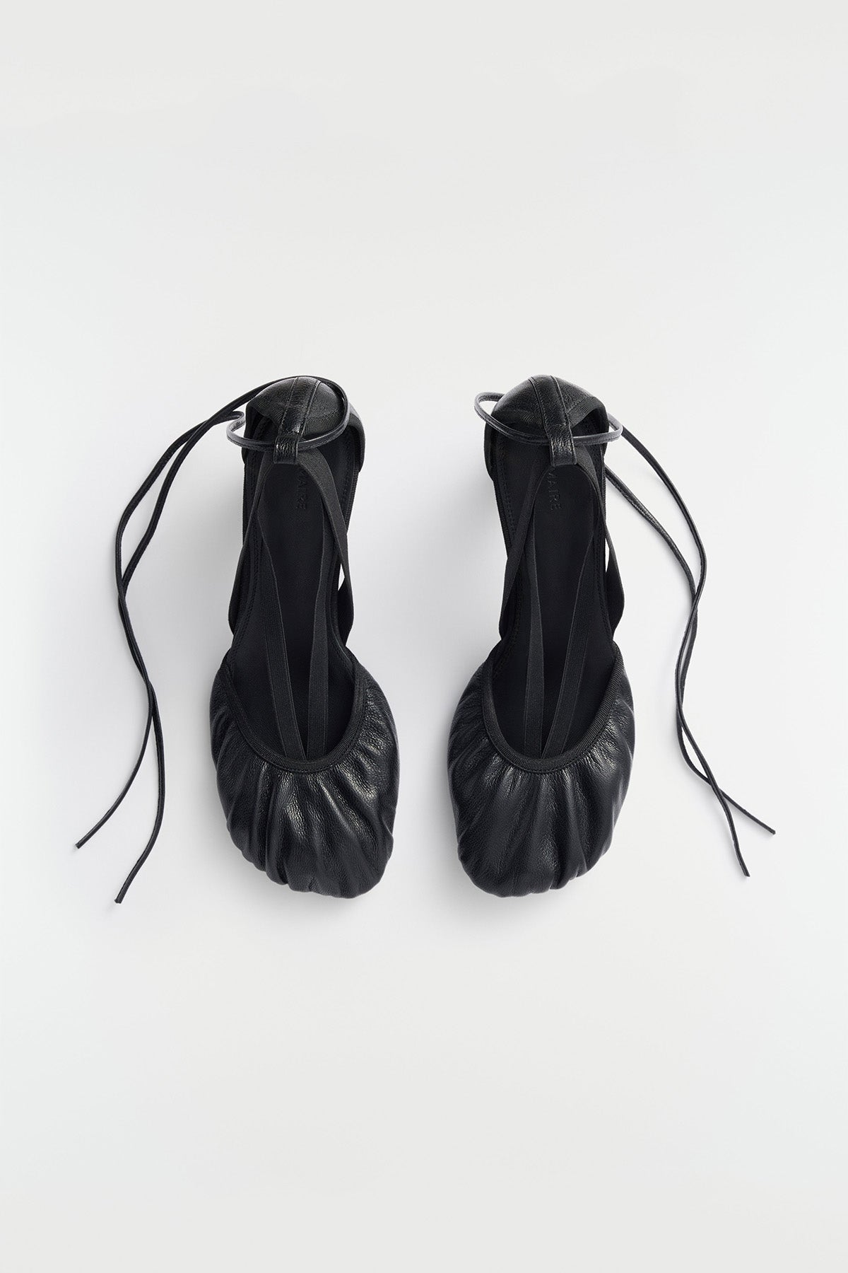 Lemaire | 80 mm Pédille Heeled Ballerinas in Goat Leather
