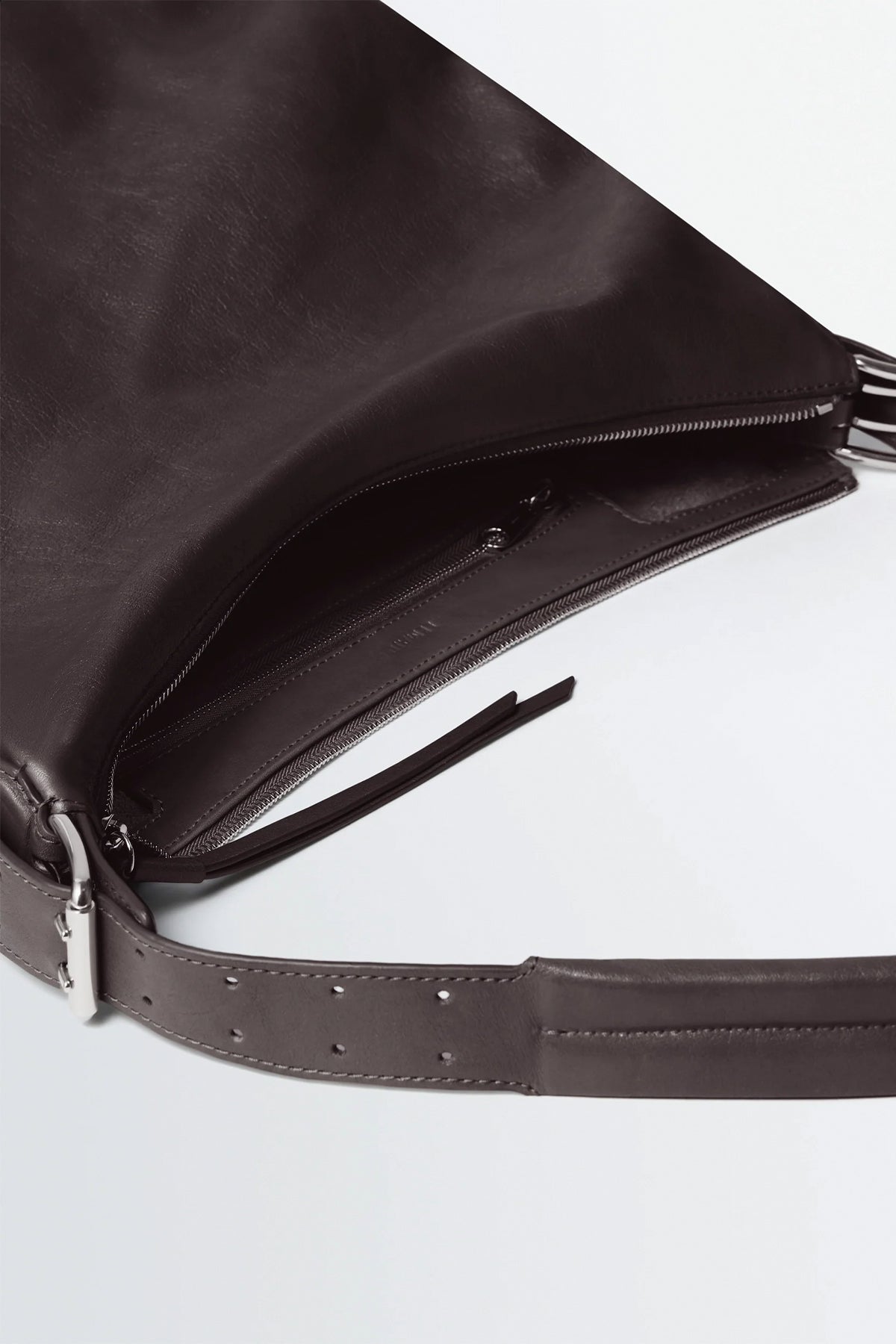 Lemaire | Belted Hobo Bag in Leather