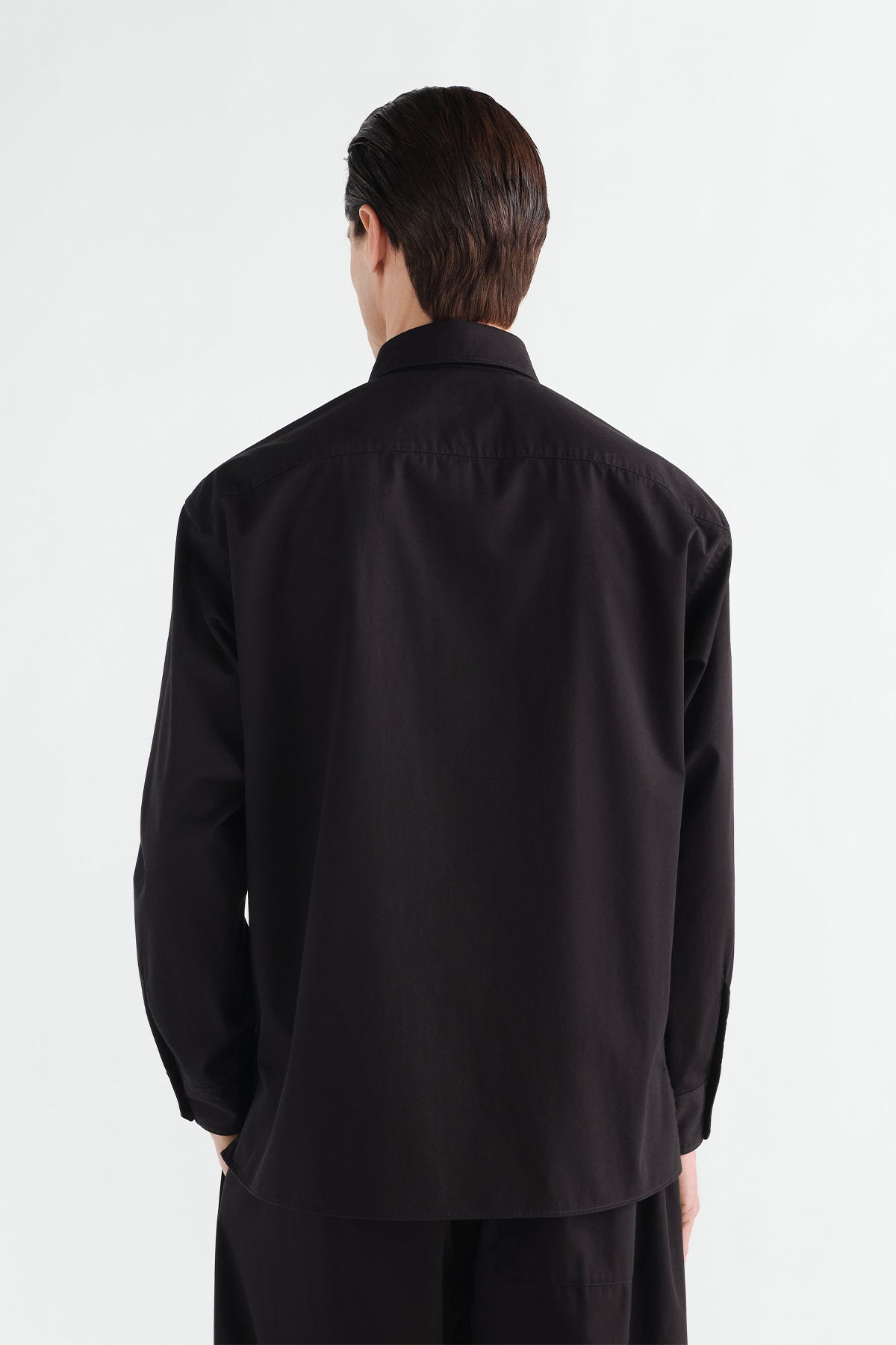 Lemaire | Two-Pocket Shirt in Light Cotton Twill