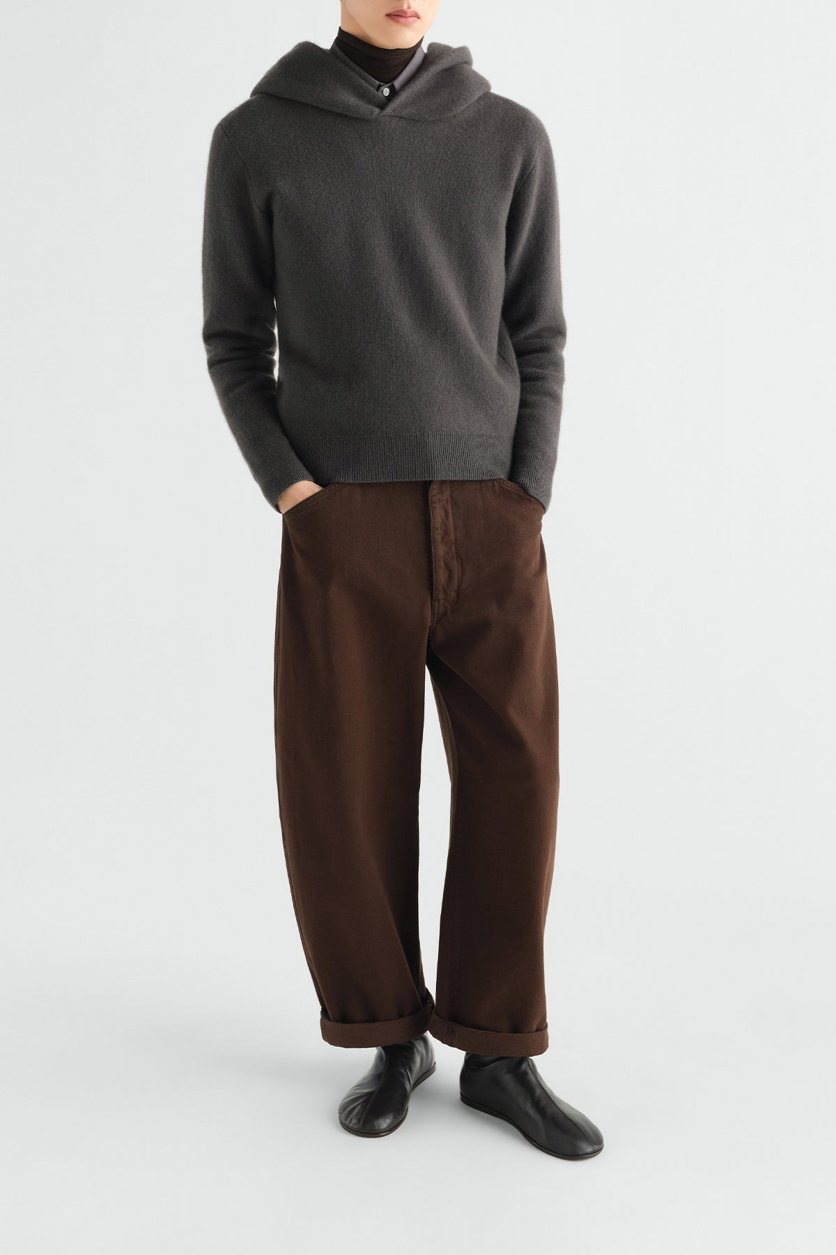 Lemaire | Hooded Sweater In Cashmere