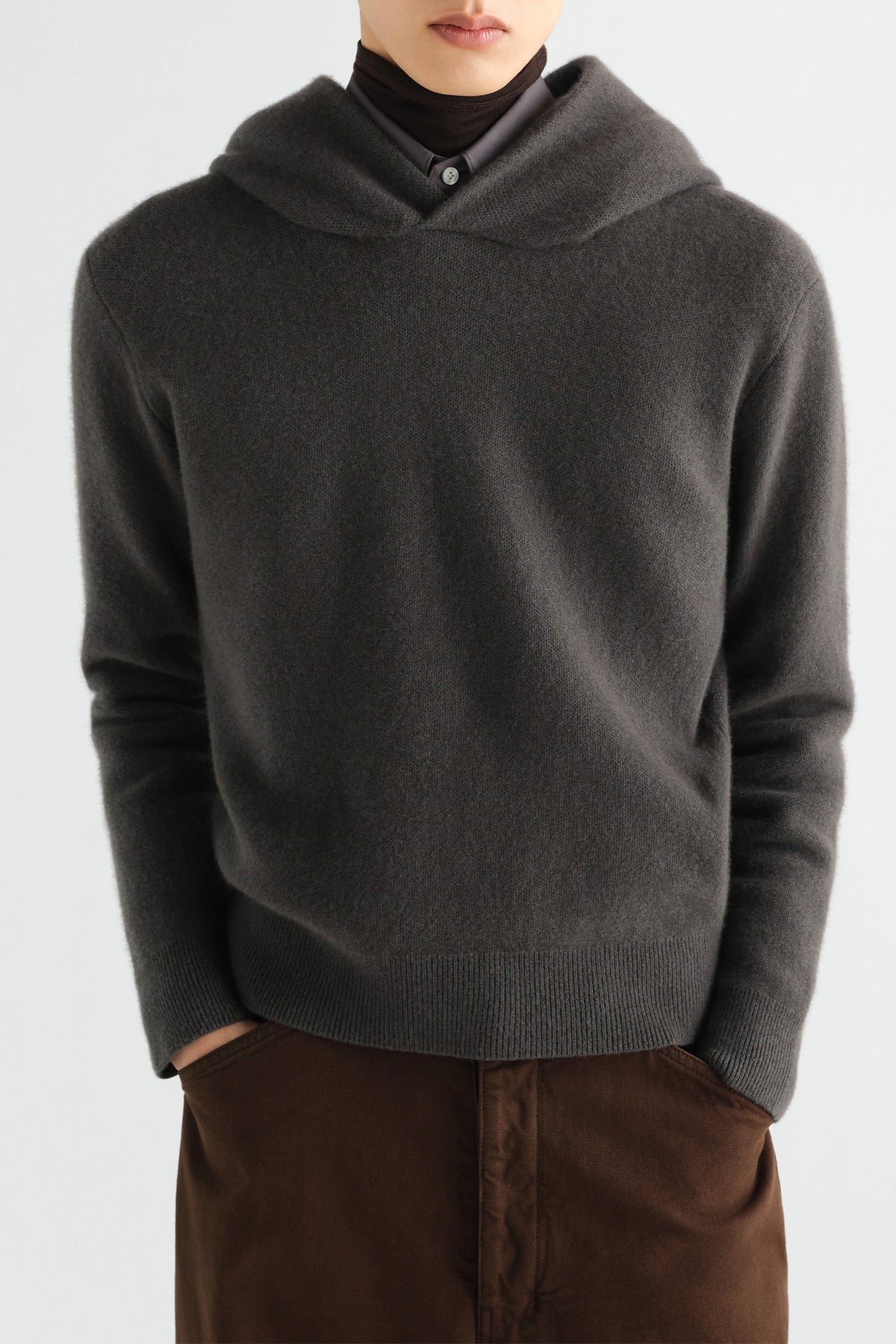 Lemaire | Hooded Sweater In Cashmere