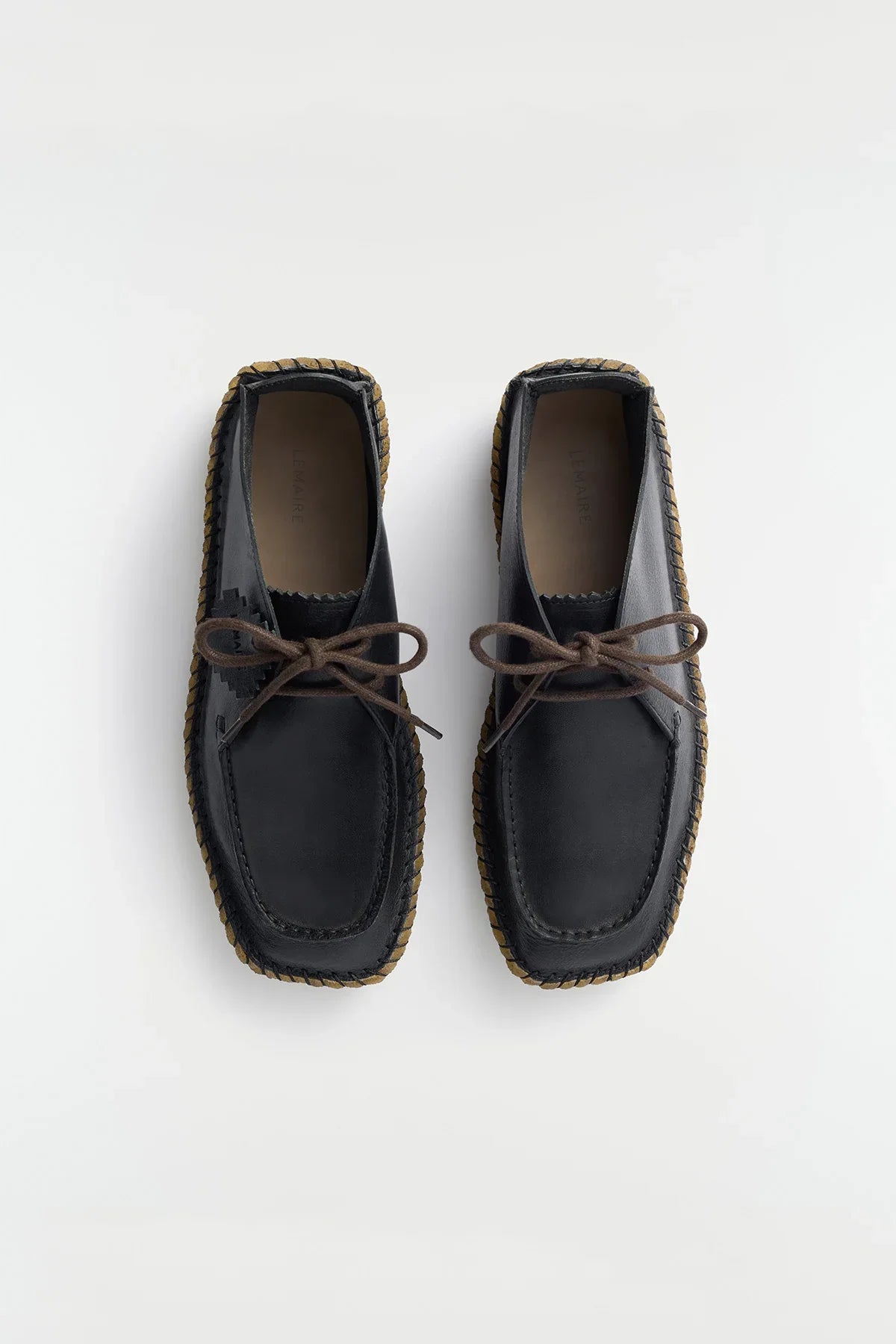 Lemaire | Desert Moccasins In Vegetable-Tanned Leather